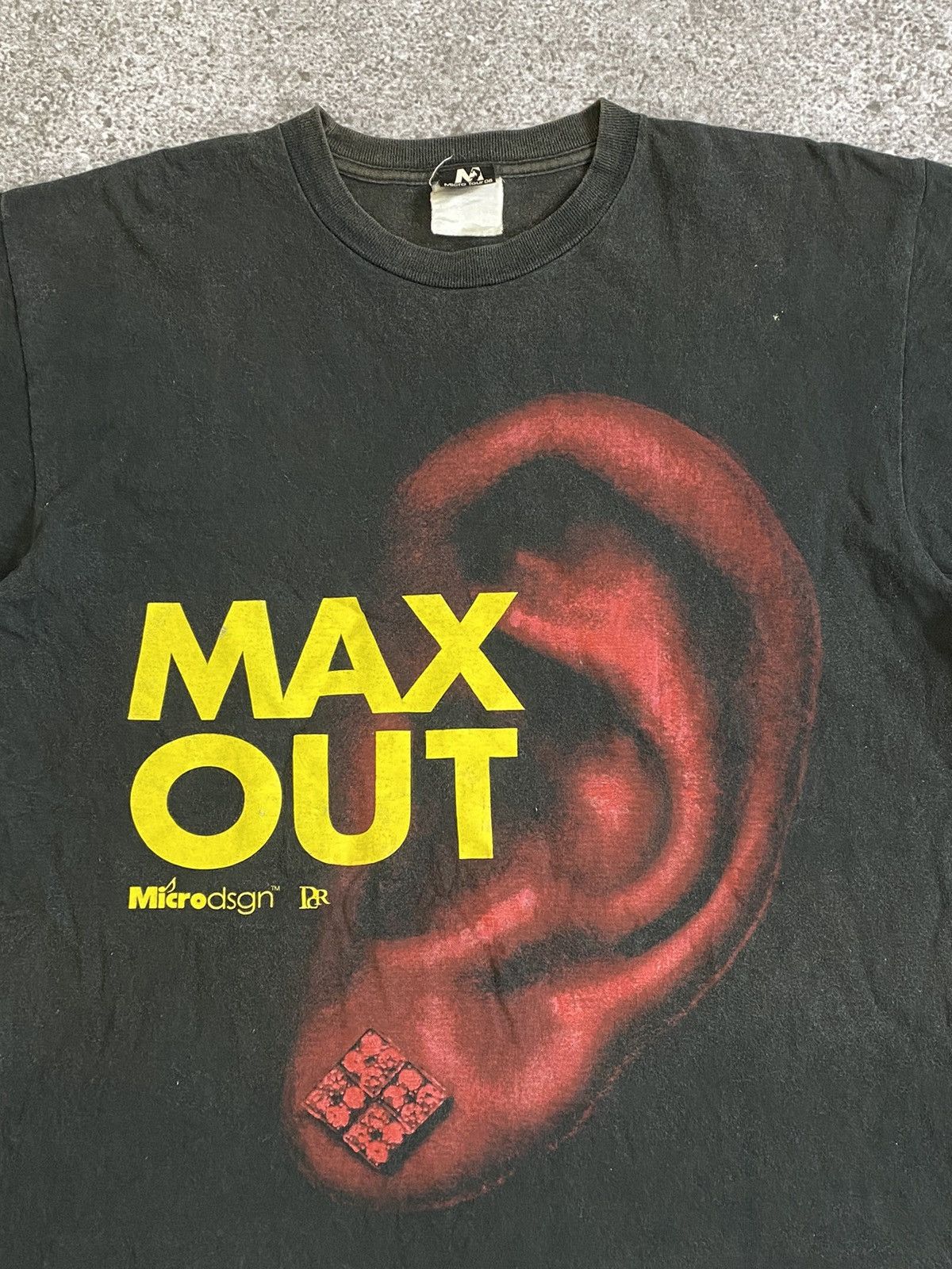 Rap Tees Micro tour 2008 max out promo t shirt Size US XL / EU 56 / 4 - 3 Thumbnail