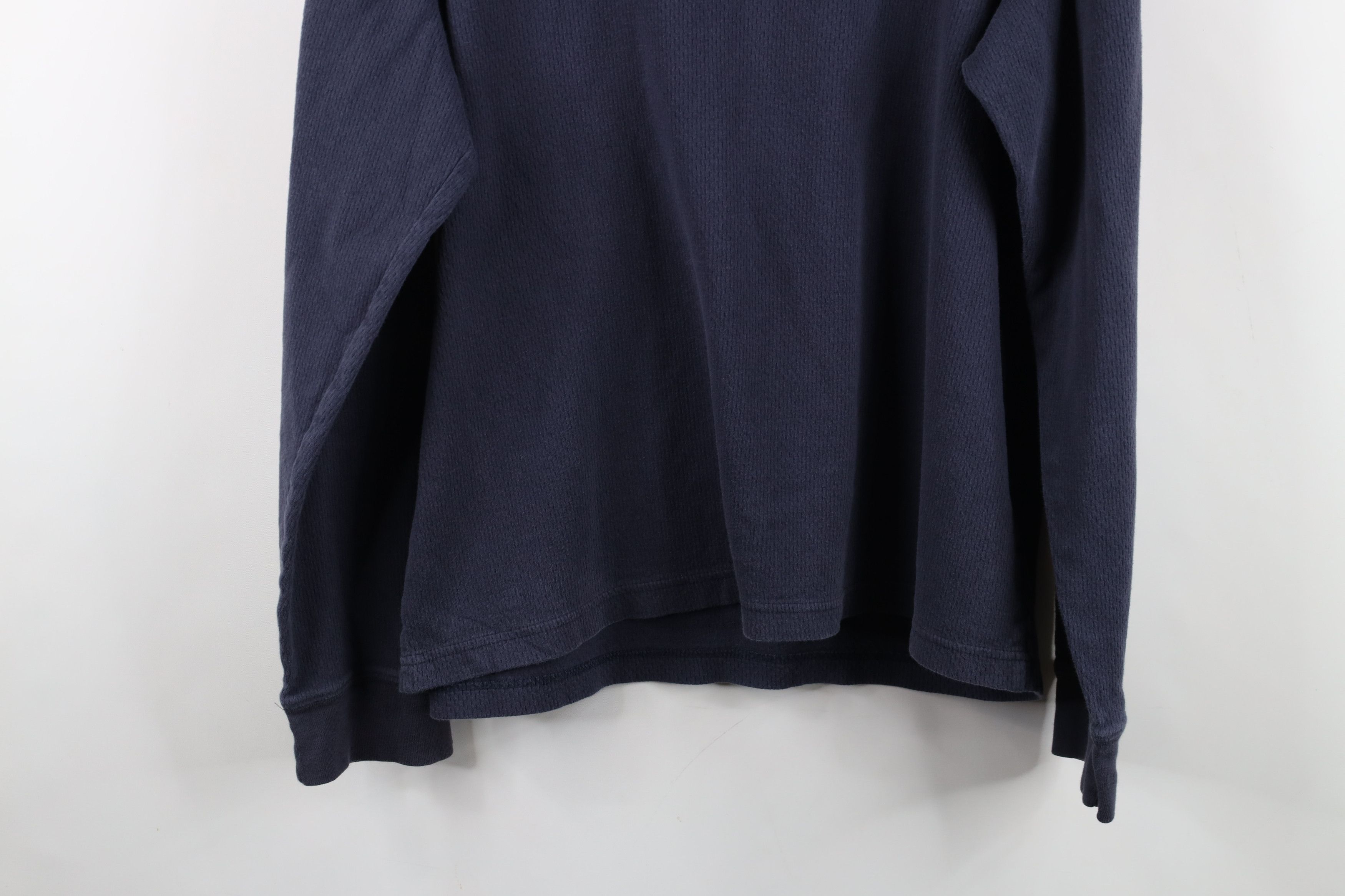 Abercrombie & Fitch Vintage 90s Y2K Abercrombie & Fitch Waffle Knit T-Shirt Size US L / EU 52-54 / 3 - 12 Thumbnail