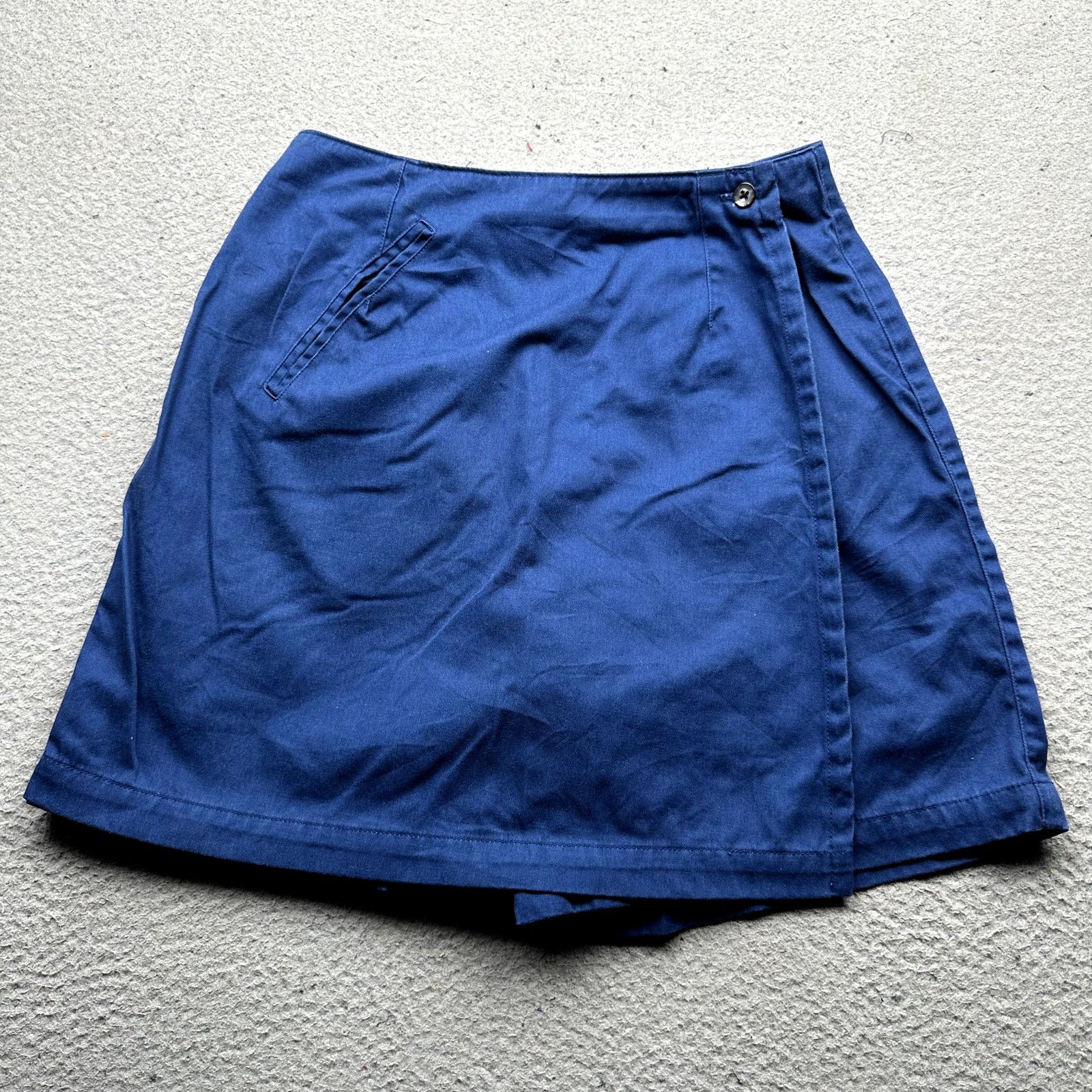 Nike Vintage 90s Nike Golf Blue Skort Shorts Womens M 10 27x6.5 Size 32" / US 10 / IT 46 - 1 Thumbnail