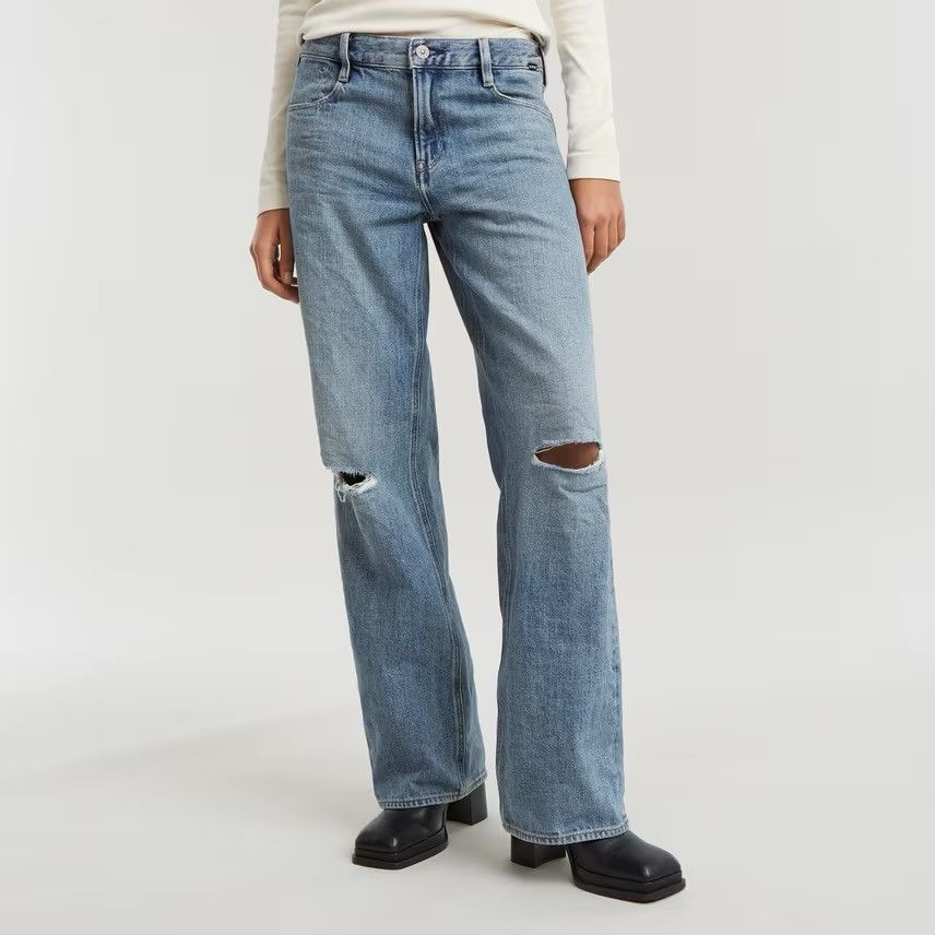 G Shock × G-Star G Star Raw Judee Loose Womens Jeans Size 26" / US 2 / IT 38 - 5 Thumbnail