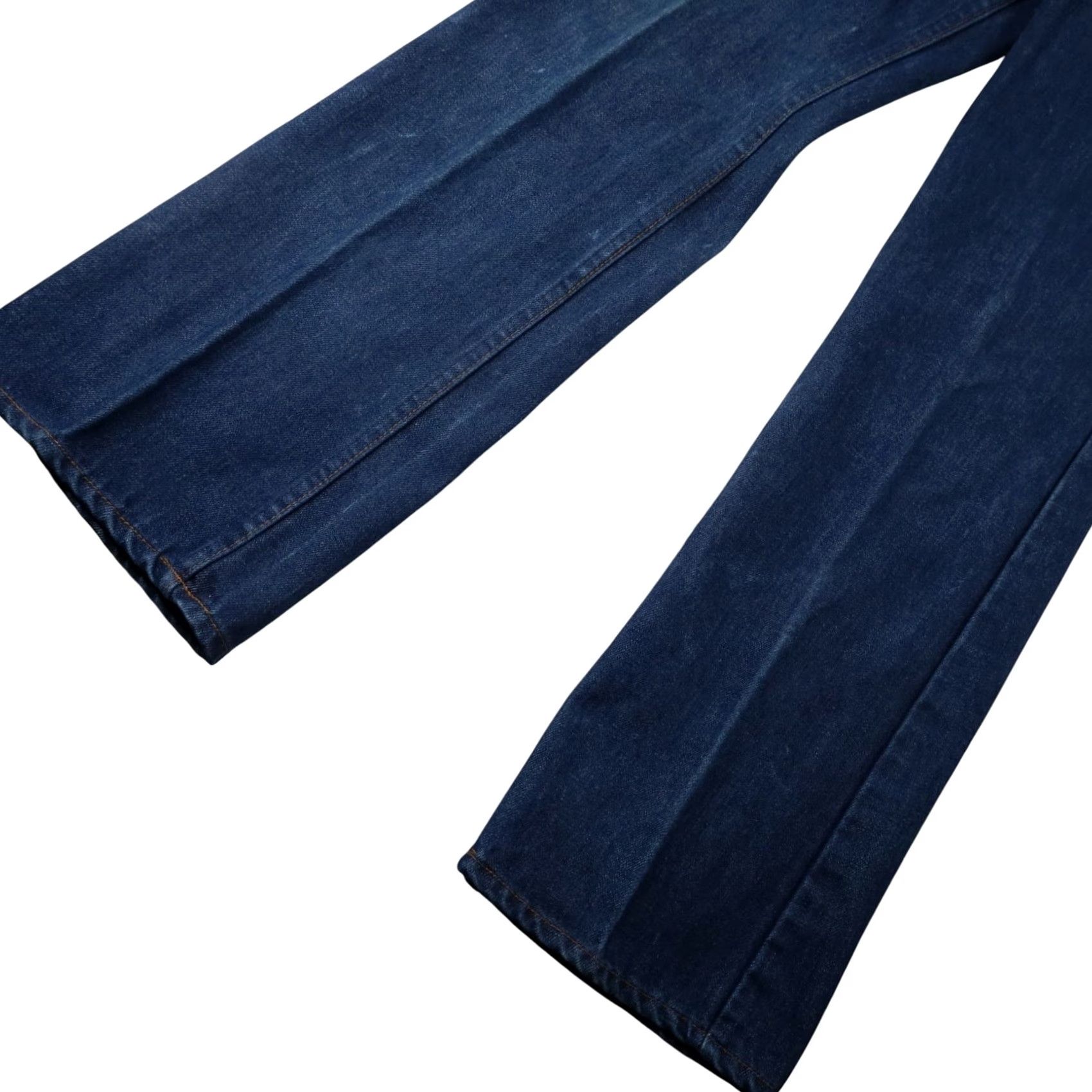 Denime VINTAGE Levis 517 Orange Tab Boot Cut Denim Jeans Shirt - 30x30 Blue Mens Size US 30 / EU 46 - 4 Thumbnail