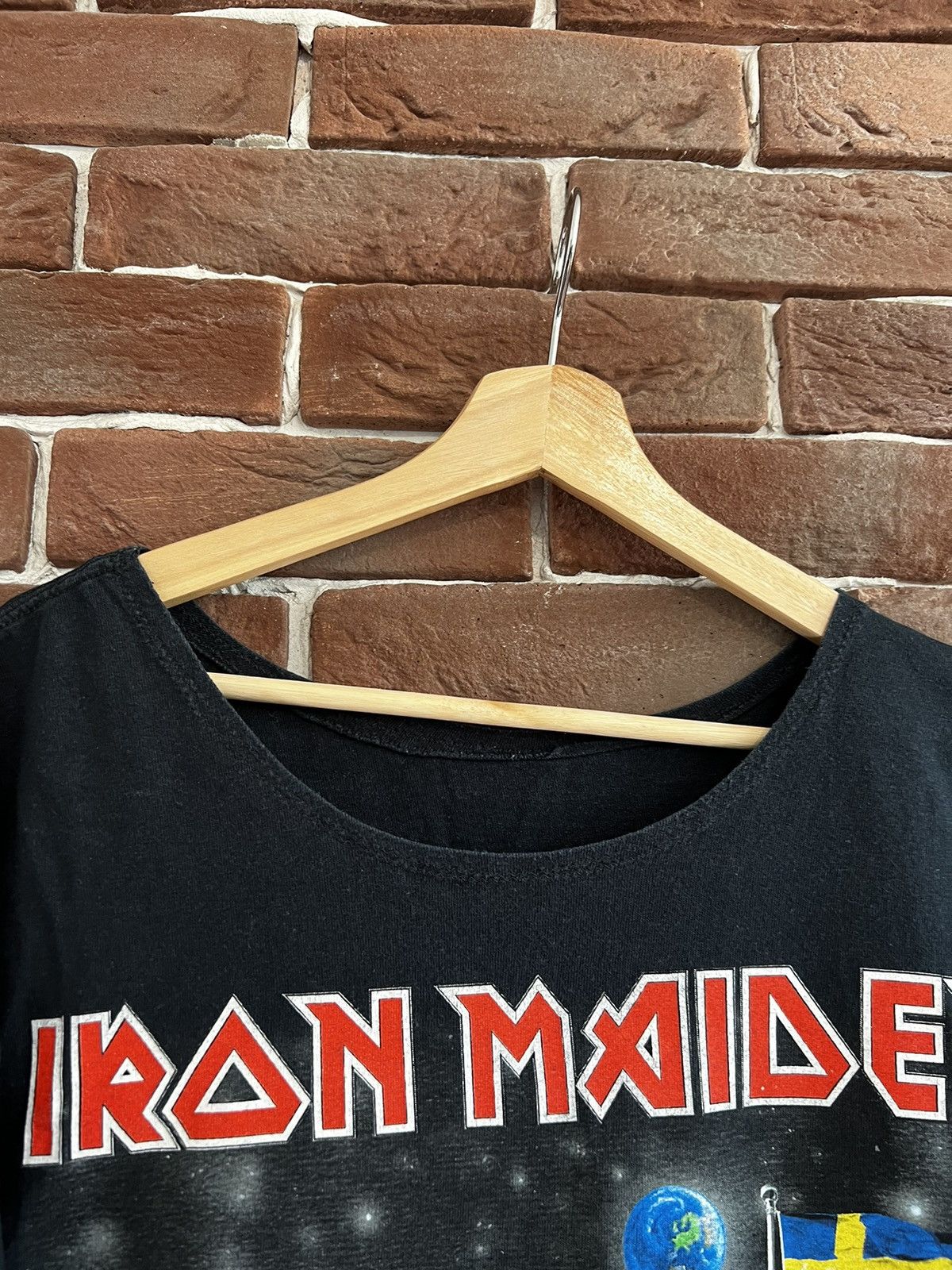 Band Tees Vintage Iron Maiden 00s Alien Tour Rare Band Rock Metal Tee Size US XL / EU 56 / 4 - 7 Thumbnail
