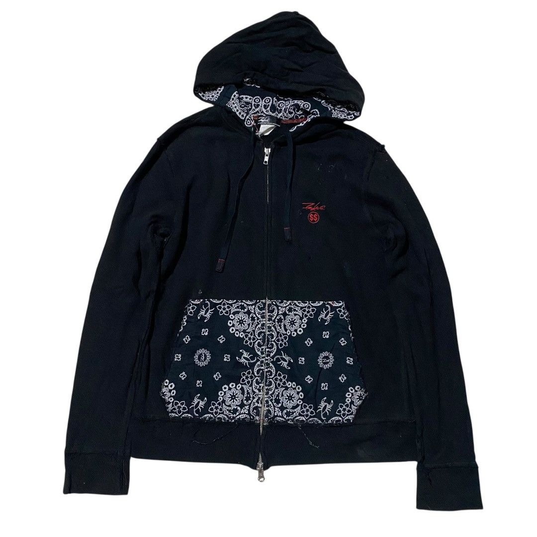 Futura Futura laboratories bandana paisley zip hoodie Size US M / EU 48-50 / 2 - 1 Thumbnail