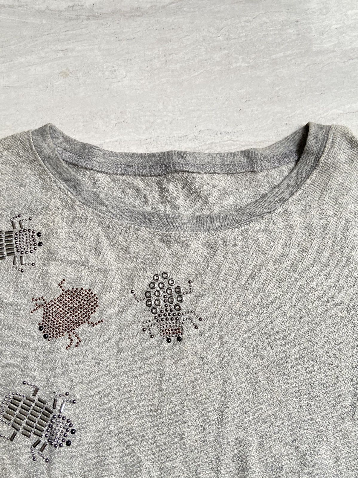 Designer × Japanese Brand EUDON CHOI Grey T-shirt Size US L / EU 52-54 / 3 - 5 Thumbnail