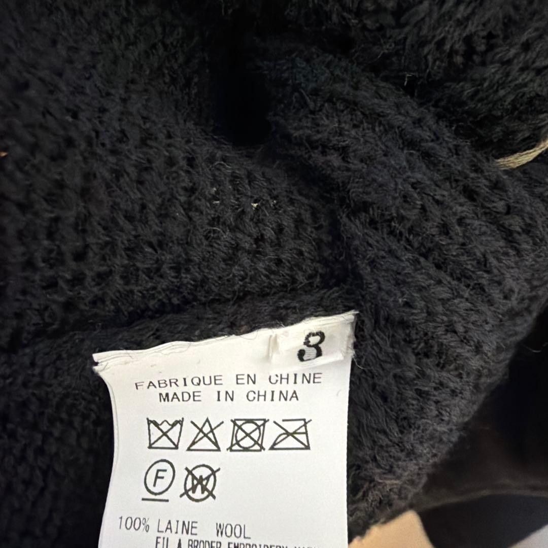 Yohji Yamamoto Like New POUR HOMME AW25 Sweater Knit Size US L / EU 52-54 / 3 - 3 Thumbnail