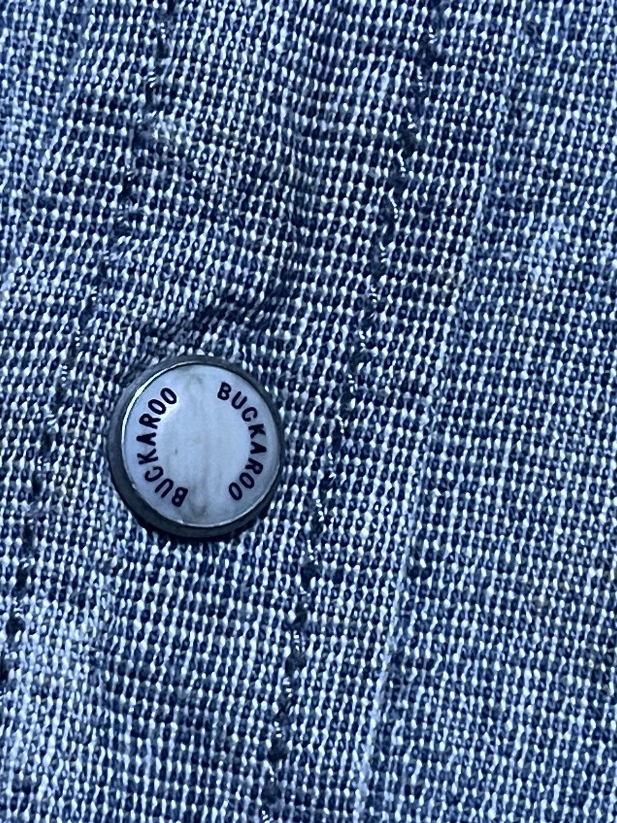 If Six Was Nine VINTAGE Y2K BUCKAROO long sleeve shirt with a rare pattern Size US M / EU 48-50 / 2 - 8 Thumbnail