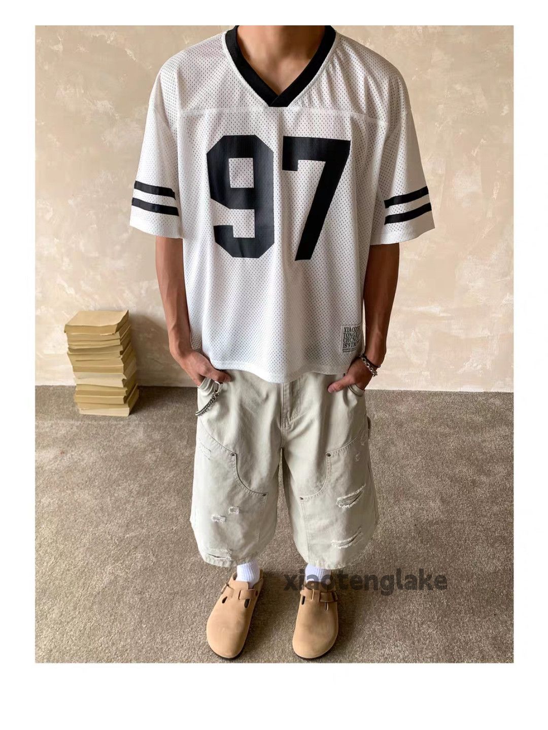Designer × Japanese Brand × Vintage Unisex utility loose baggy carpenter work cargo shorts Size US 33 - 6 Thumbnail