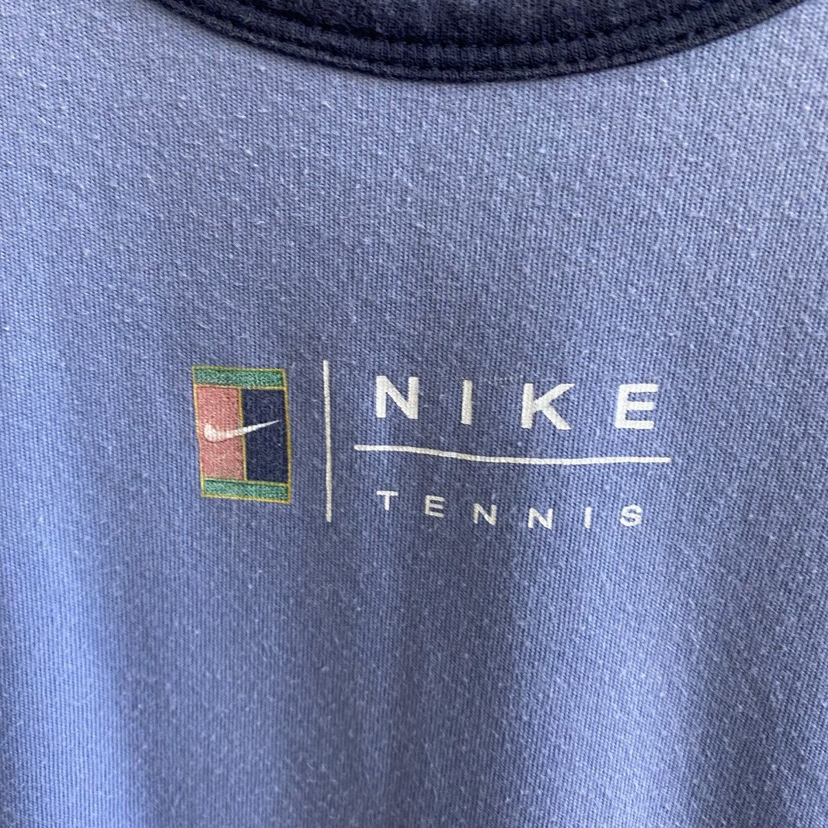 Nike Vintage Nike Court Tennis Big logo y2k opium sport tee Size L / US 10 / IT 46 - 3 Thumbnail