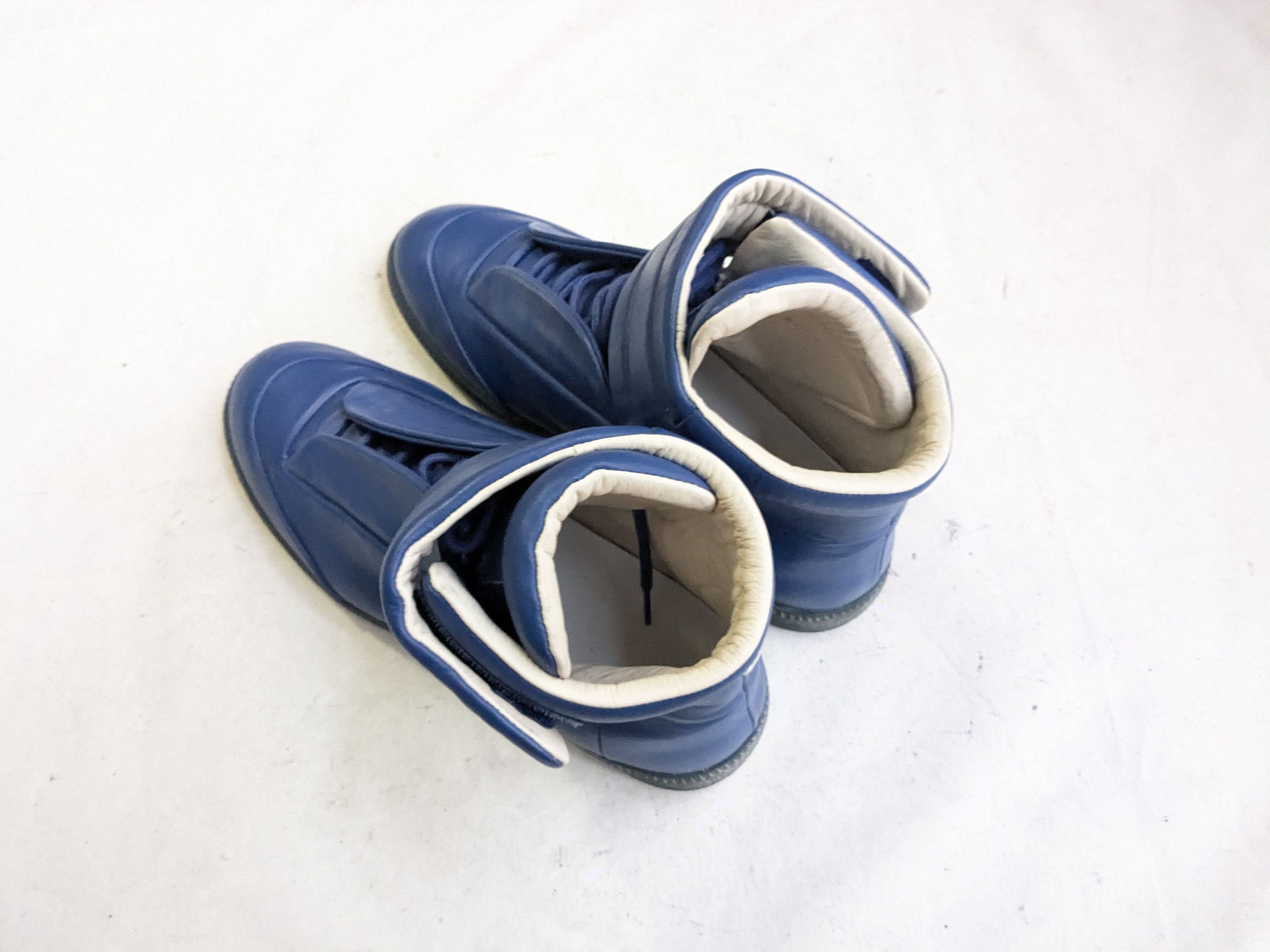 Maison Margiela Maison Margiela Future Blue 8 41 High Tops Leather Size US 8 / EU 41 - 14 Thumbnail