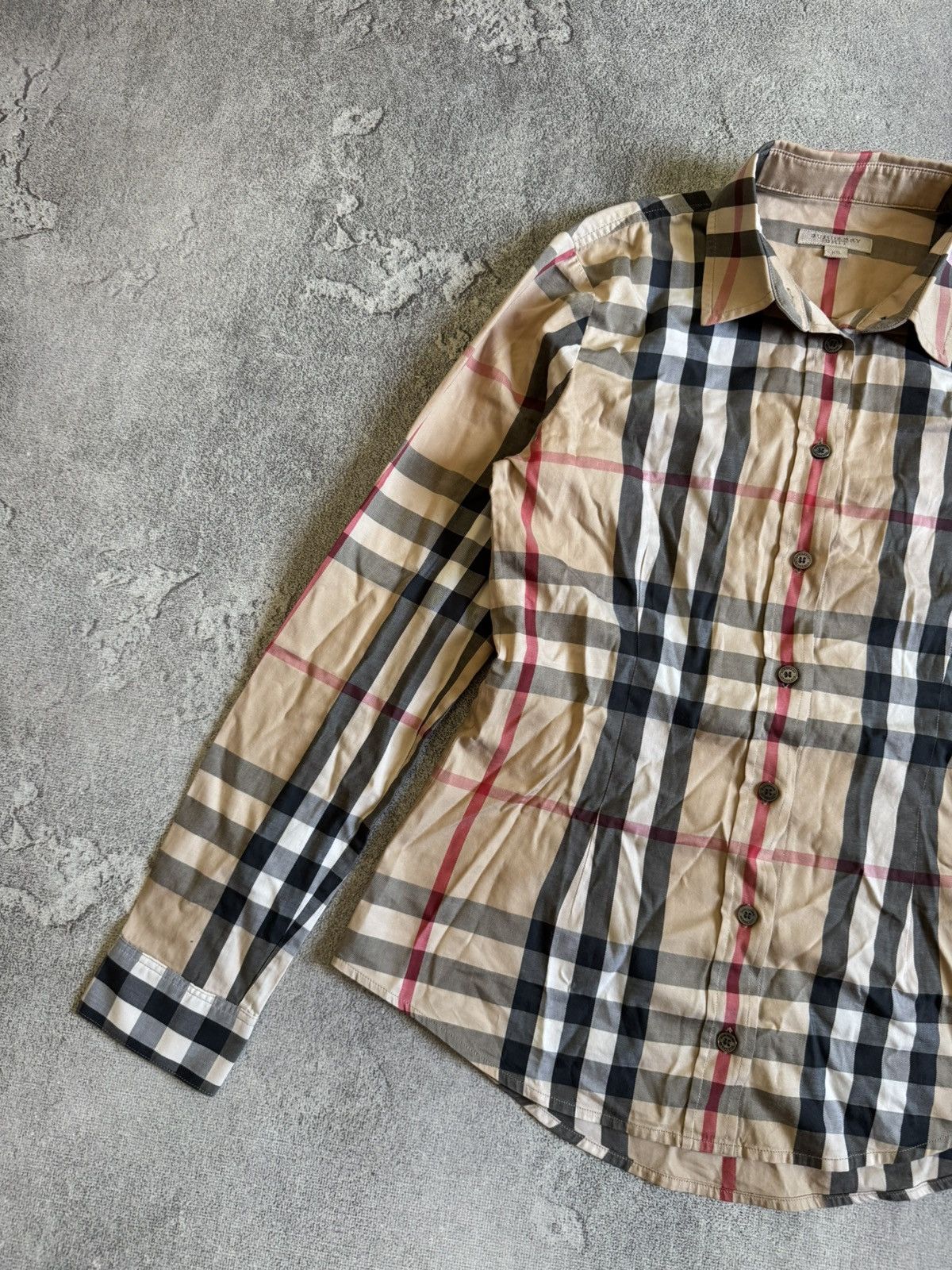 Burberry Burberry Brit XS/size nova check shirts button up blouse Size XS / US 0-2 / IT 36-38 - 10 Thumbnail