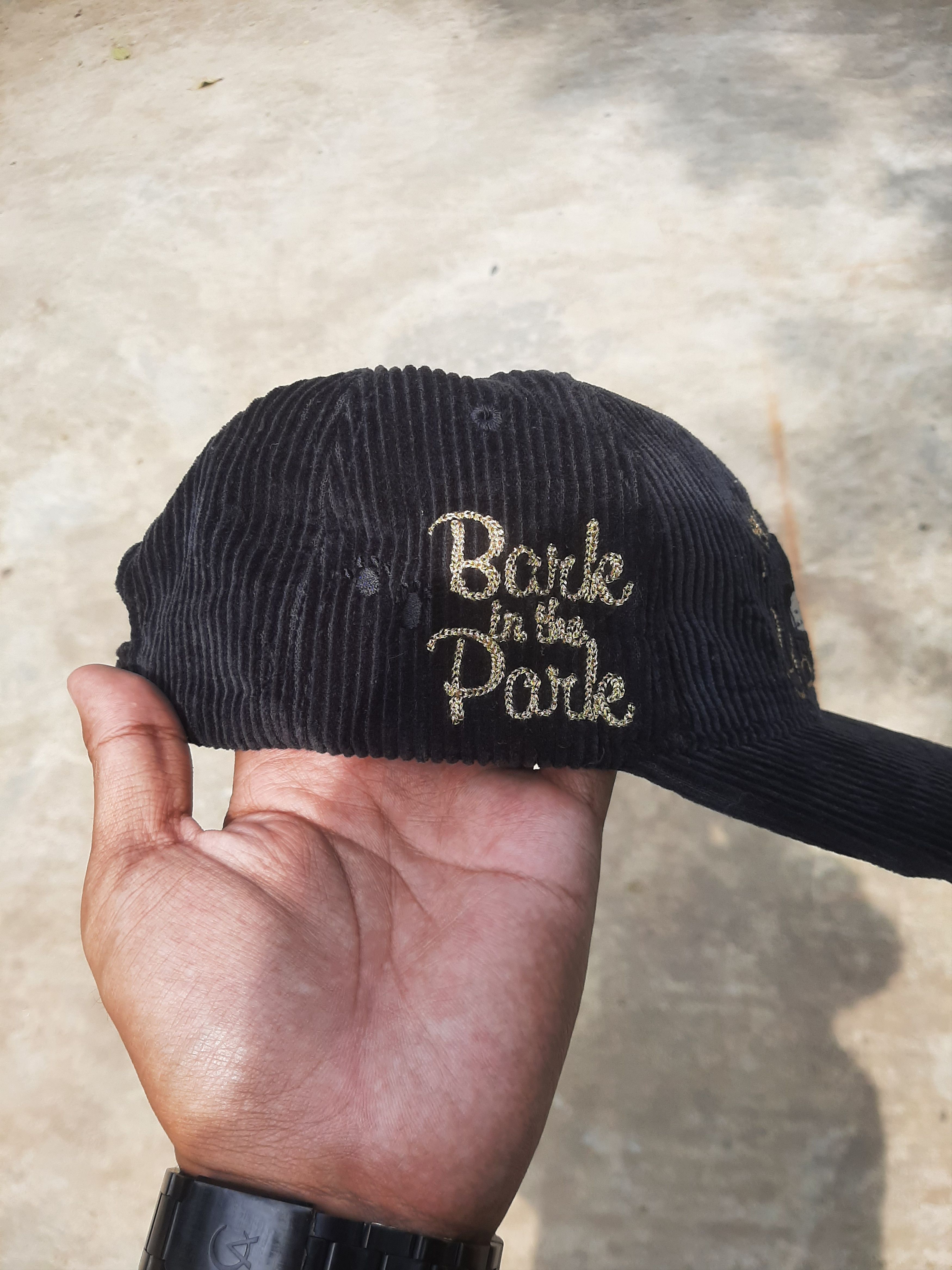 New York Yankees Vintage Very Rare Yankees Corduroy Bark In The Park Hats Size 26 - 2 Thumbnail