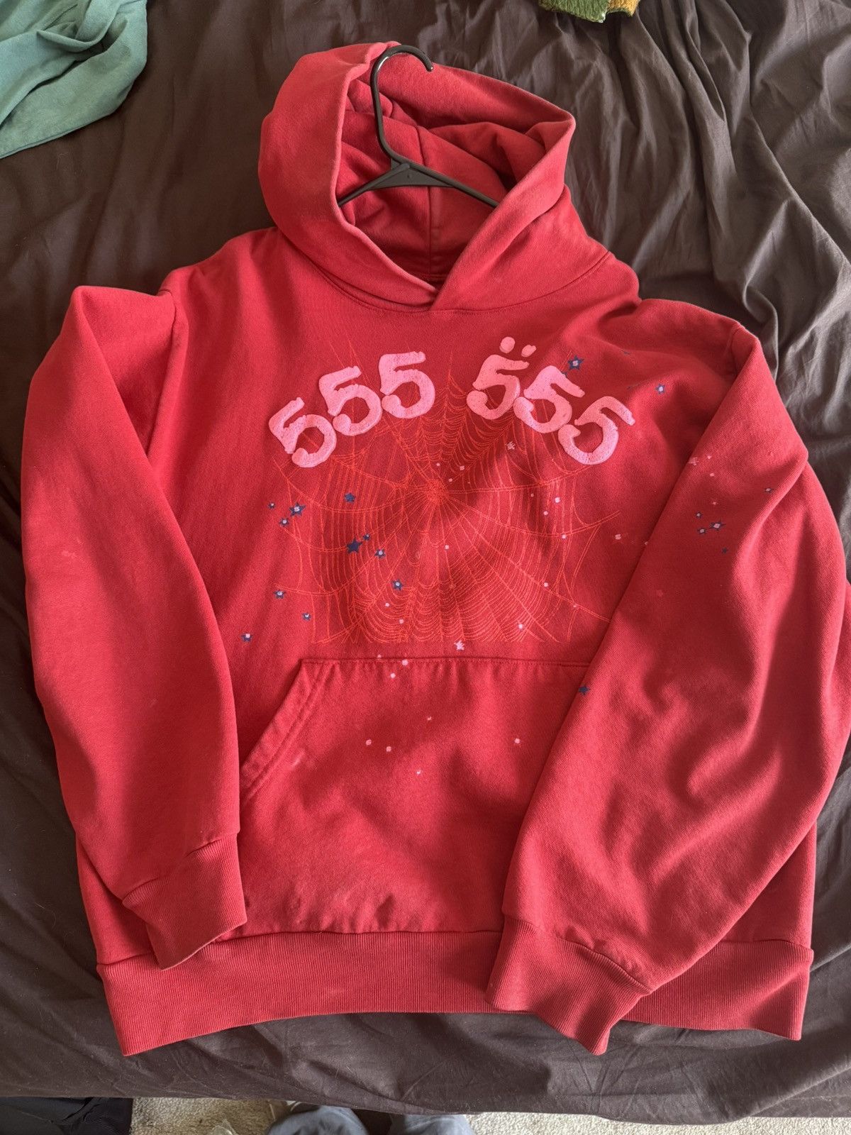 Sp5der Sp5der 555 Red Angel Hoodie Size US L / EU 52-54 / 3 - 1 Thumbnail