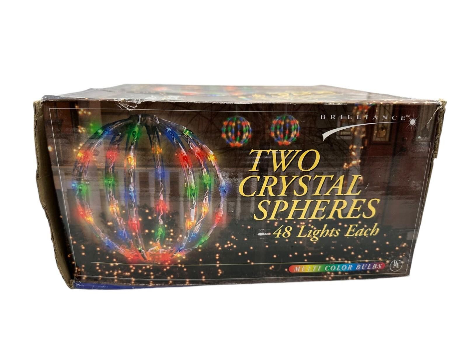 Other Brilliance Crystal 1 Sphere 1 Spiral Multi-Color Bulbs Size ONE SIZE - 2 Thumbnail