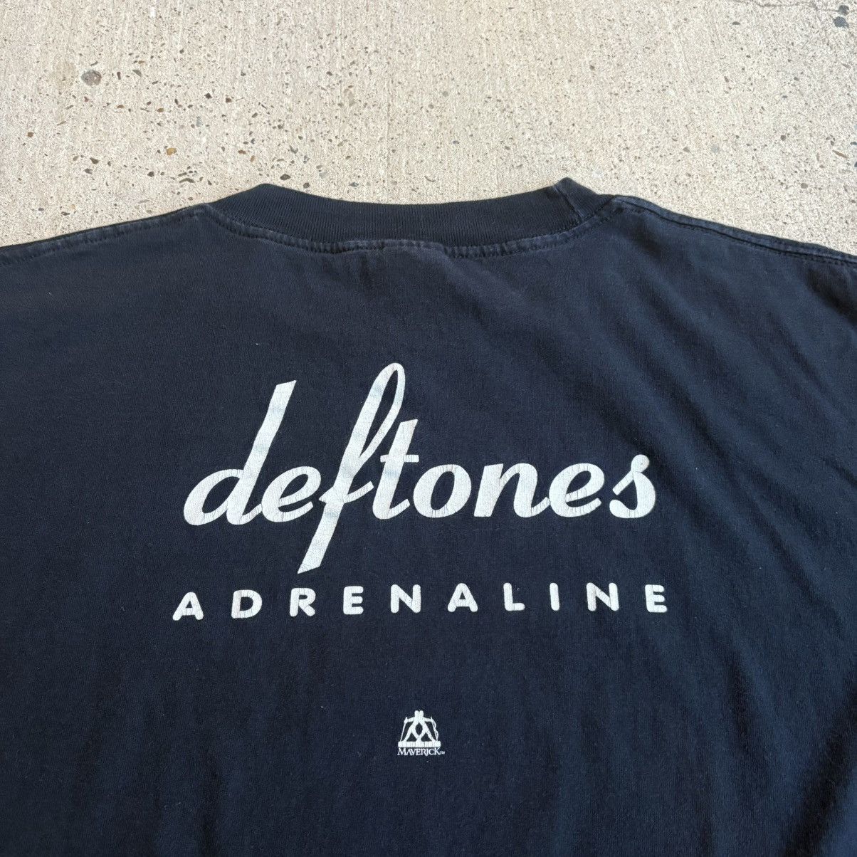 Vintage Vintage RARE MAVERICK EXCLUSIVE Deftones Adrenaline Band Tee Size US XL / EU 56 / 4 - 8 Thumbnail