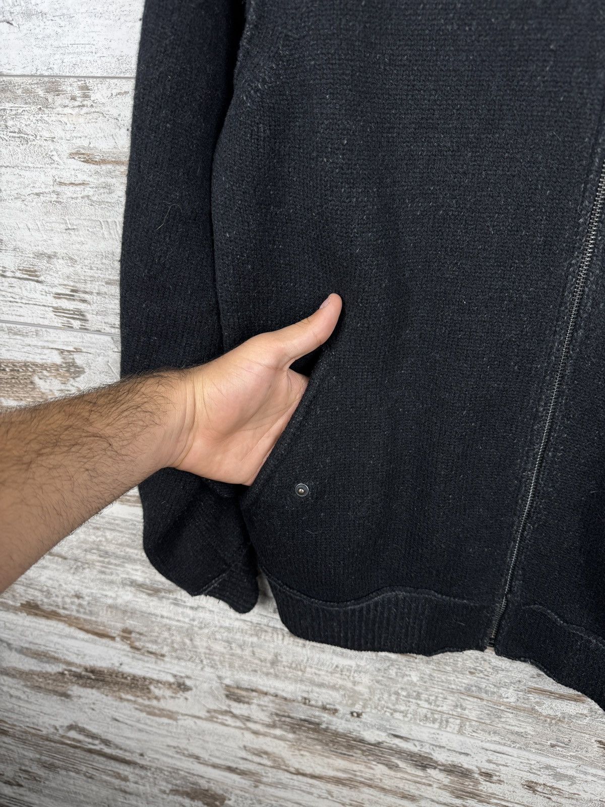 Allsaints Vintage AllSaints TATTON ZIP THROUGH jacket bombers wool Size US M / EU 48-50 / 2 - 10 Thumbnail