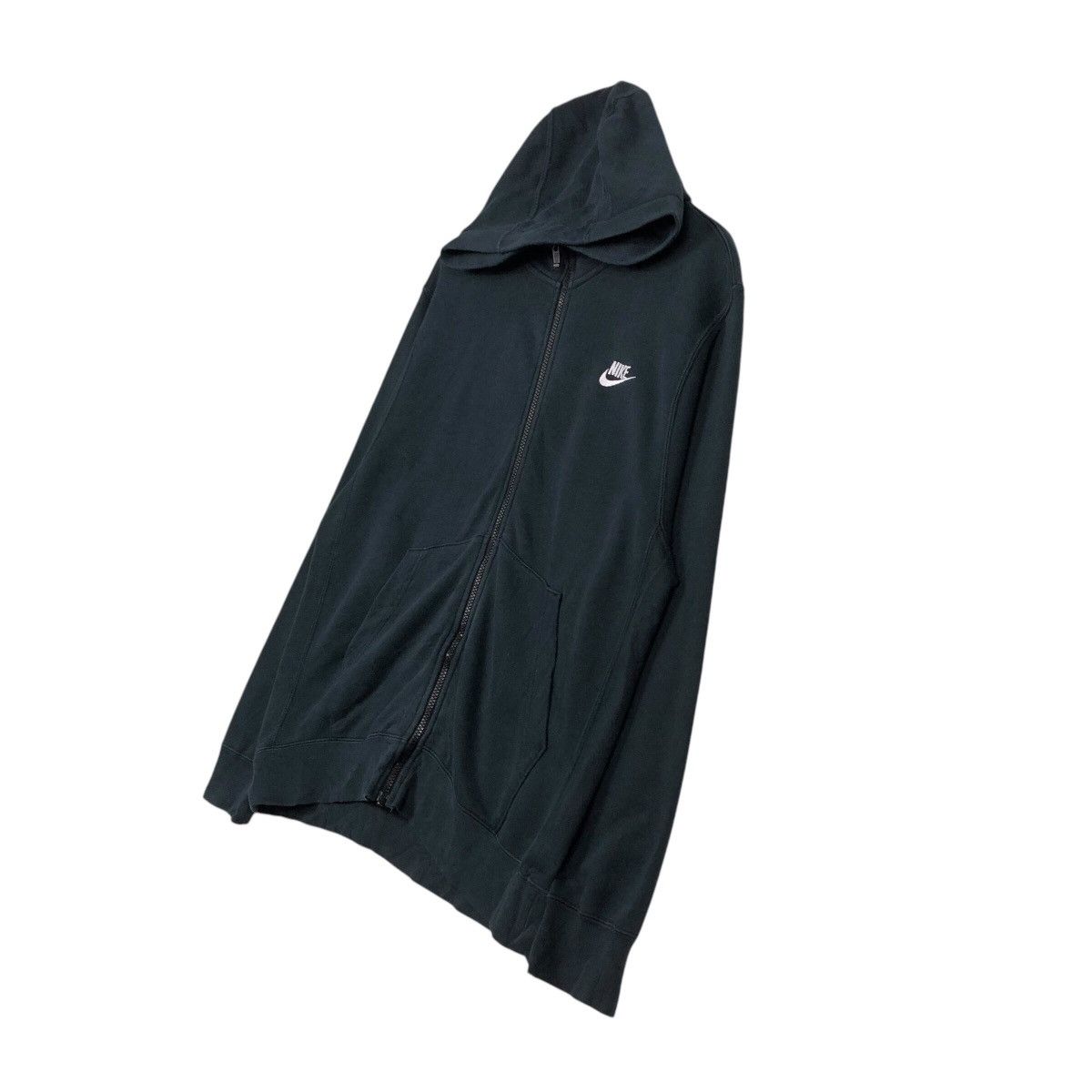 Nike 📌Vintage Zipper Hoodie Running Nike Jacket Rich Black Size US L / EU 52-54 / 3 - 3 Thumbnail