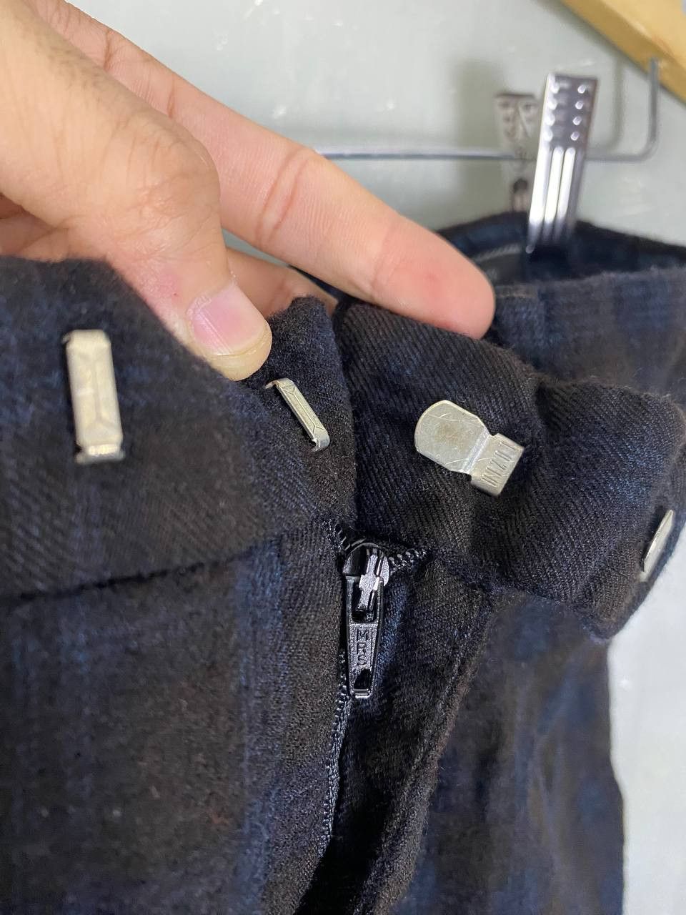 Prada Prada Wool Check Trouser Size 48R - 4 Thumbnail