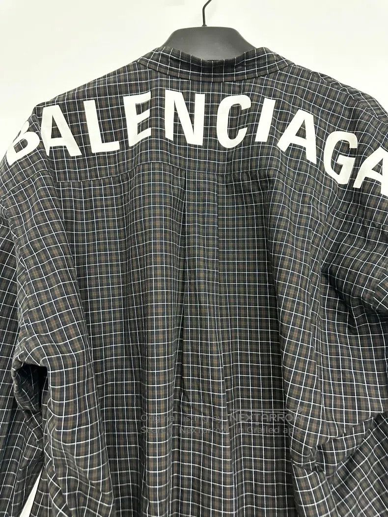 Balenciaga Balenciaga Shirt Dress Size XXS / US 00 / IT 34 - 5 Thumbnail
