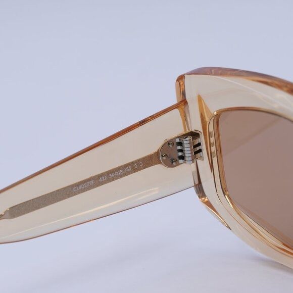 Celine 🕶️ New Celine CL40277F 42J Sunglasses - Transparent Orange Size ONE SIZE - 6 Thumbnail