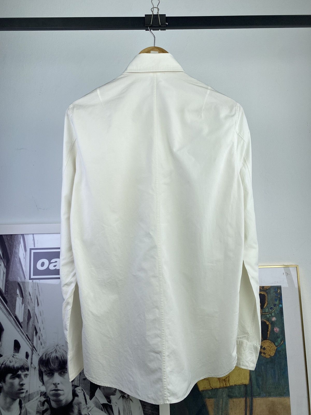 Attachment 2000’s Attachment Pleated Button up Shirt Size US L / EU 52-54 / 3 - 5 Thumbnail