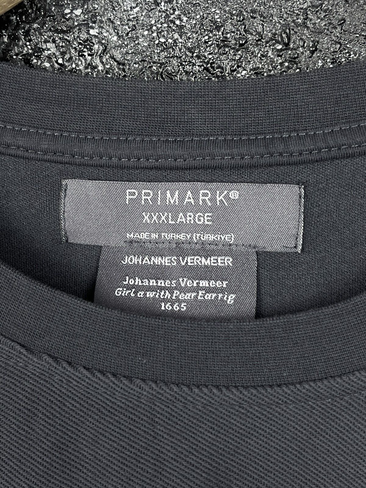 Designer Primark x Johannes Vermeer Big Logo Oversized T-Shirt Size US XL / EU 56 / 4 - 6 Thumbnail