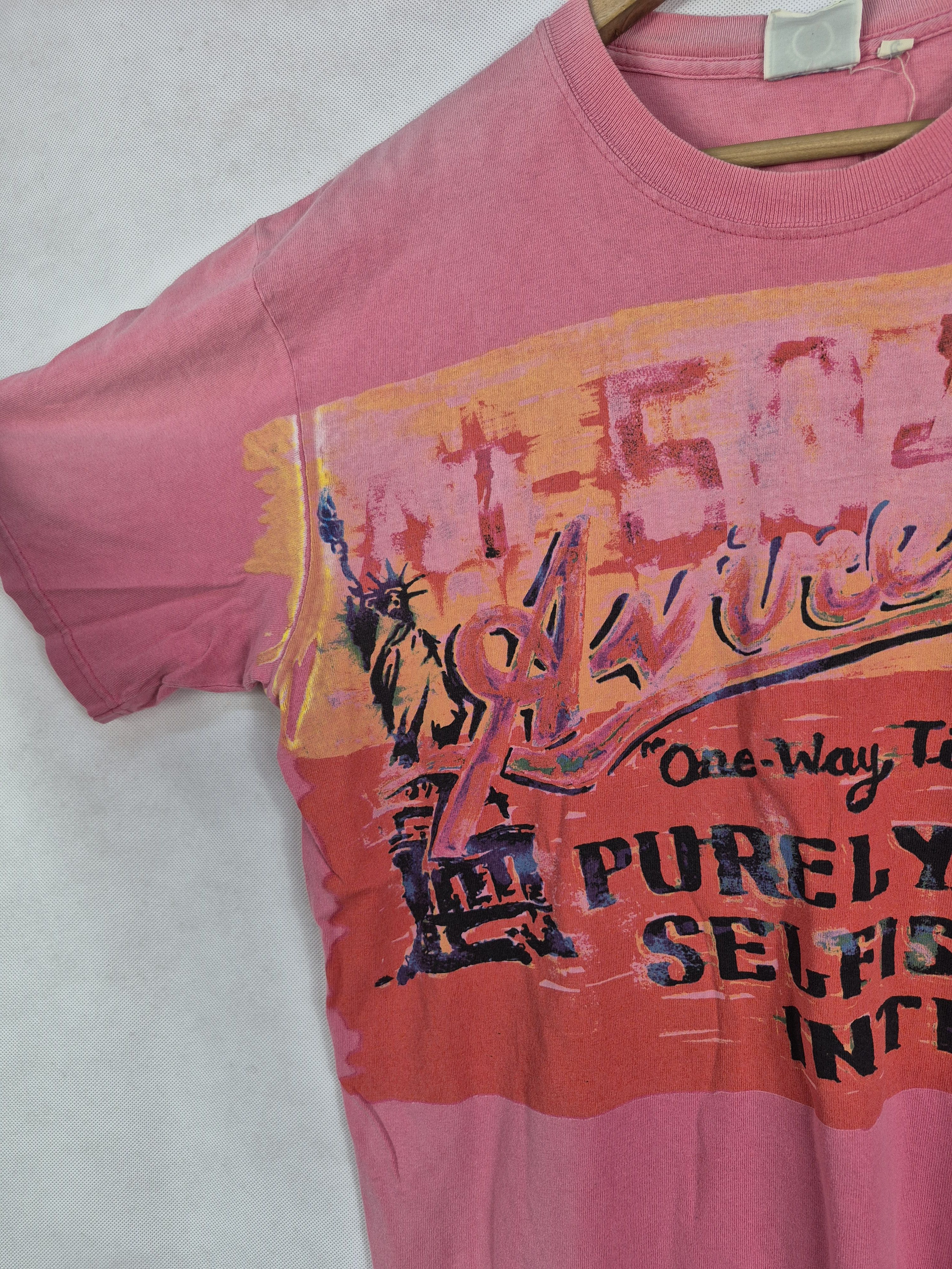 Avirex 🔥 Avirex One Way Ticket Big Print Art Tee Size US L / EU 52-54 / 3 - 3 Thumbnail