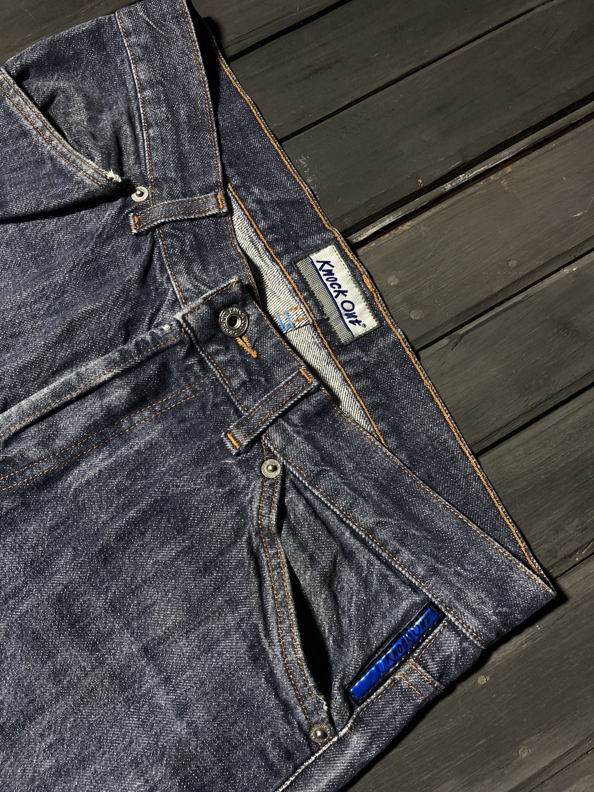 Hysteric Glamour VINTAGE 💥HYSTERIC GLAMOUR RICK OWENS STYLE WASHED JEANS 90S Size US 31 - 7 Thumbnail
