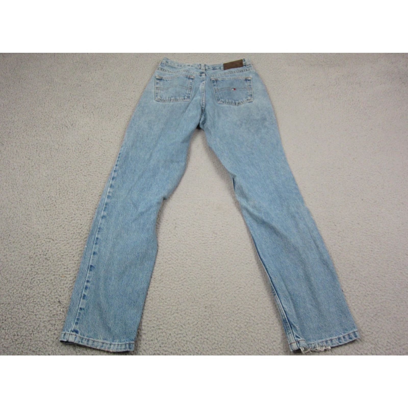 Tommy Hilfiger Vintage Tommy Hilfiger Jeans Womens 32R Light Blue Bootcut 5-Pocket Denim Relaxed Mid Rise Jeans Womens Mens Girls Size 24" / US 00 / IT 34 - 2 Thumbnail