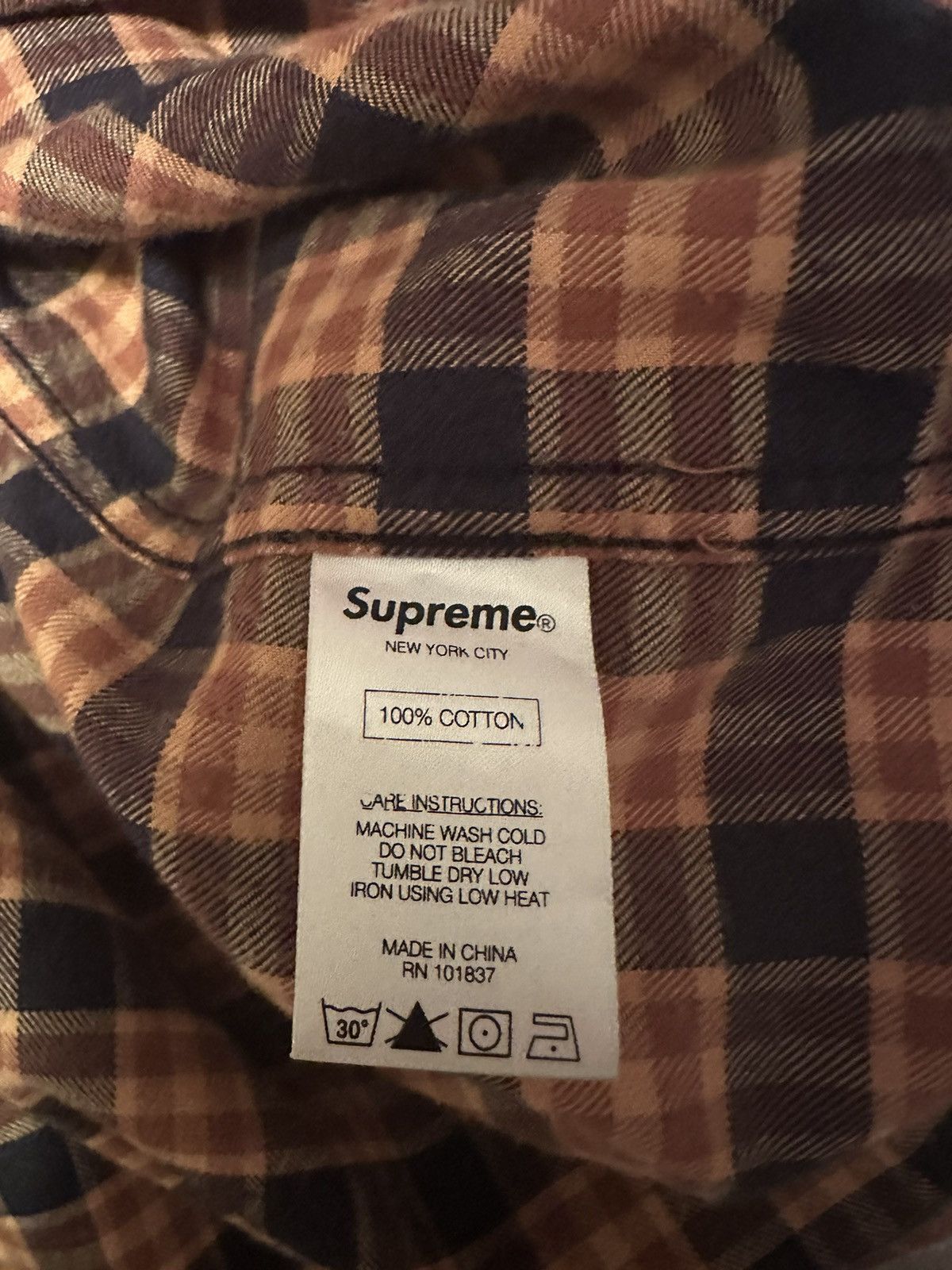 Supreme Supreme F/W14 Hooded Flannel Size US M / EU 48-50 / 2 - 4 Thumbnail