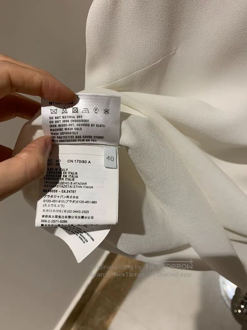 Miu Miu Miu Miu 40 shirt Size M / US 6-8 / IT 42-44 - 8 Thumbnail