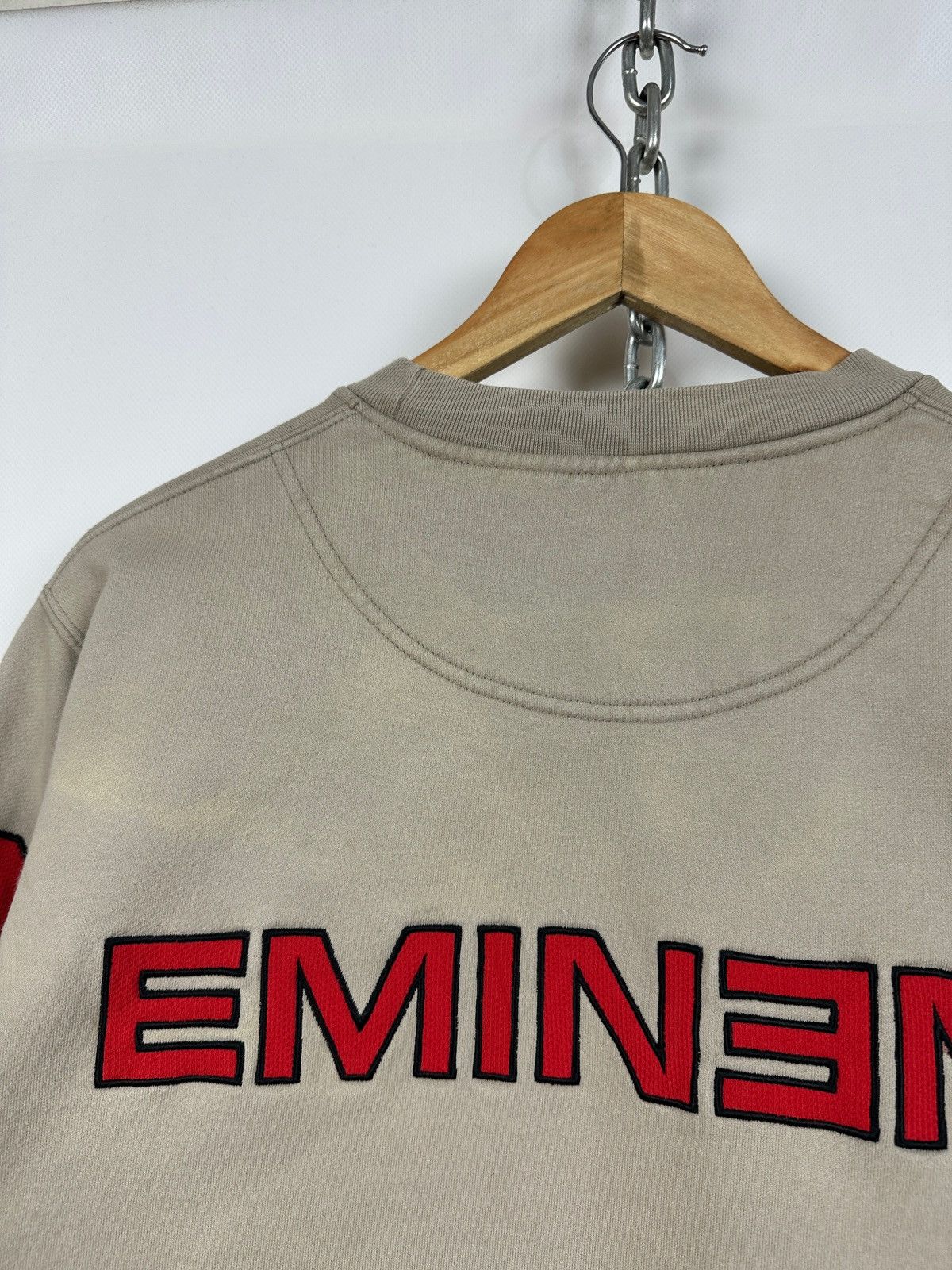 Eminem Vintage Eminem 08 Slim Shady Beige Sweatshirt Size US S / EU 44-46 / 1 - 21 Thumbnail