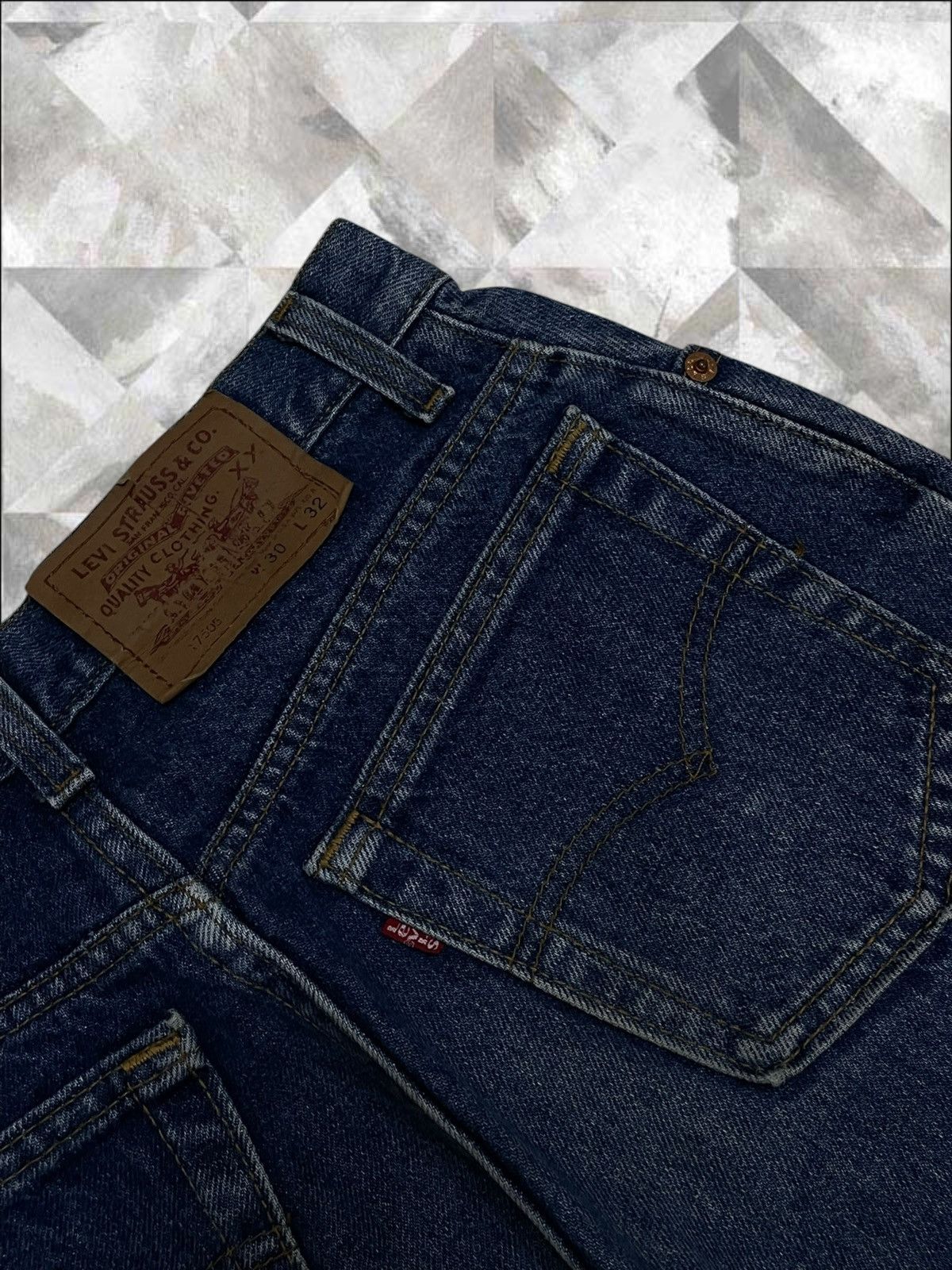 Levi's Vintage Clothing Vintage 1990s Designer Levis 505 Blue Denim Size US 26 / EU 42 - 15 Thumbnail