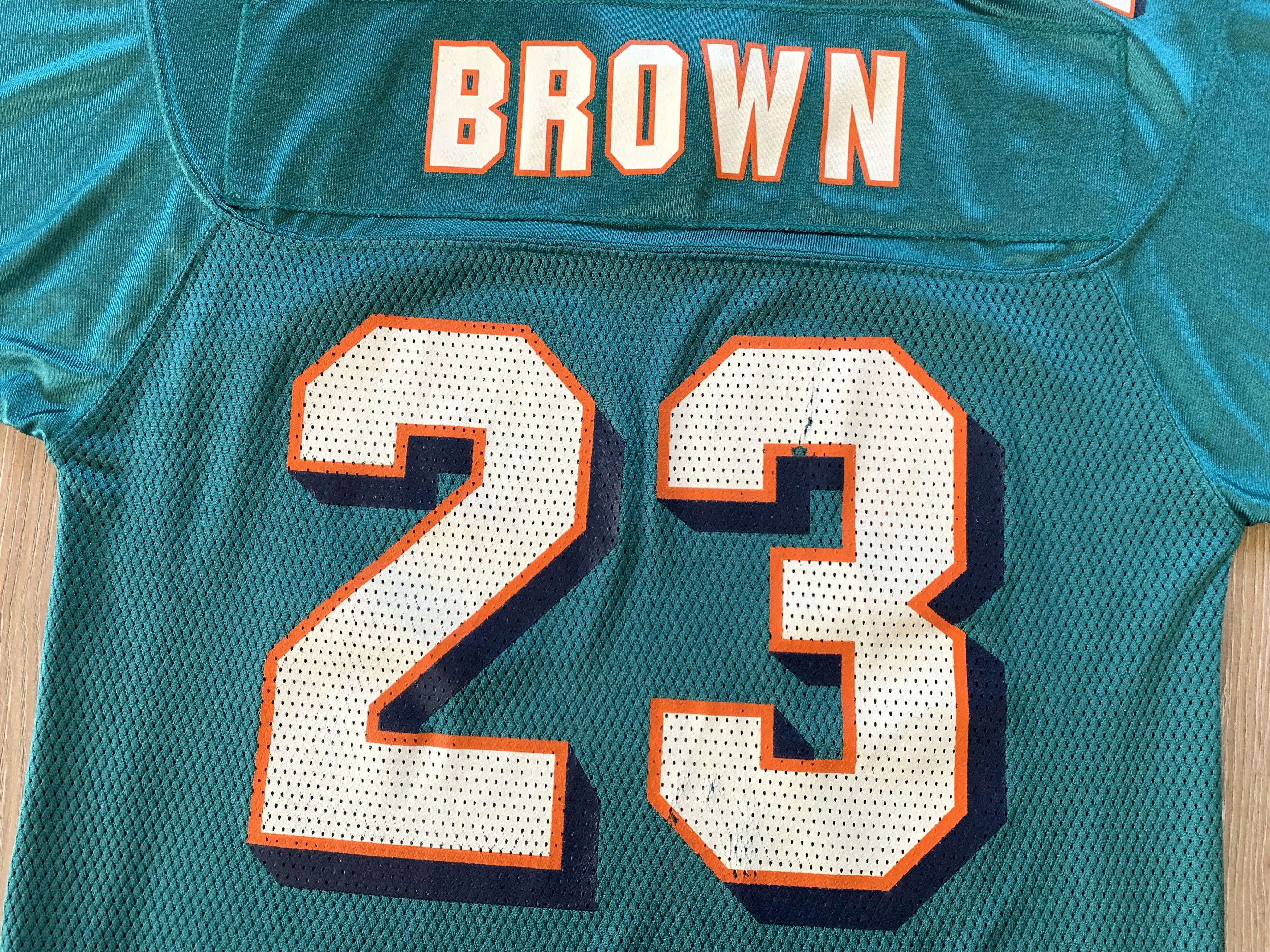 NFL × Reebok × Vintage Reebok NFL Miami Dolphins Ronnie Brown #23 Jersey Size US S / EU 44-46 / 1 - 9 Thumbnail