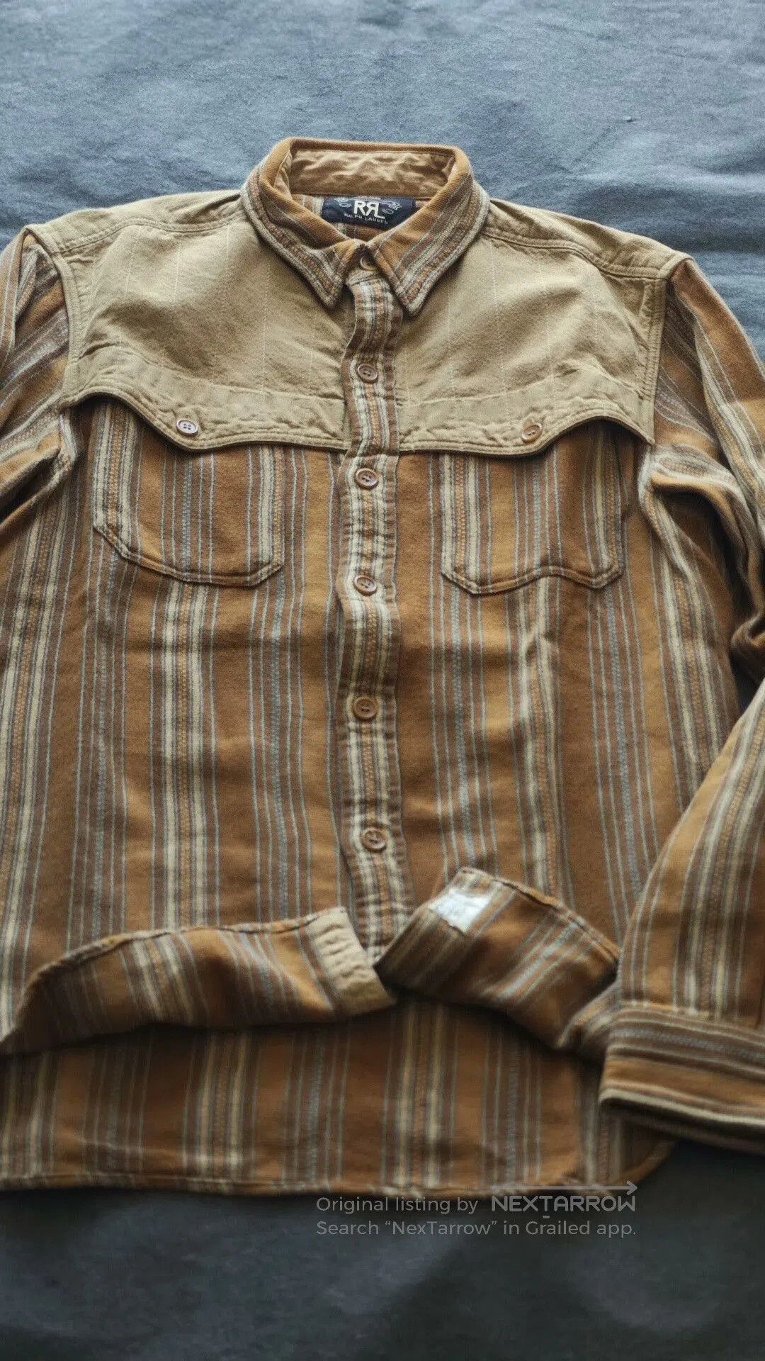 RRL Ralph Lauren RRL Ralph Lauren Striped Shirt. Size US S / EU 44-46 / 1 - 3 Thumbnail