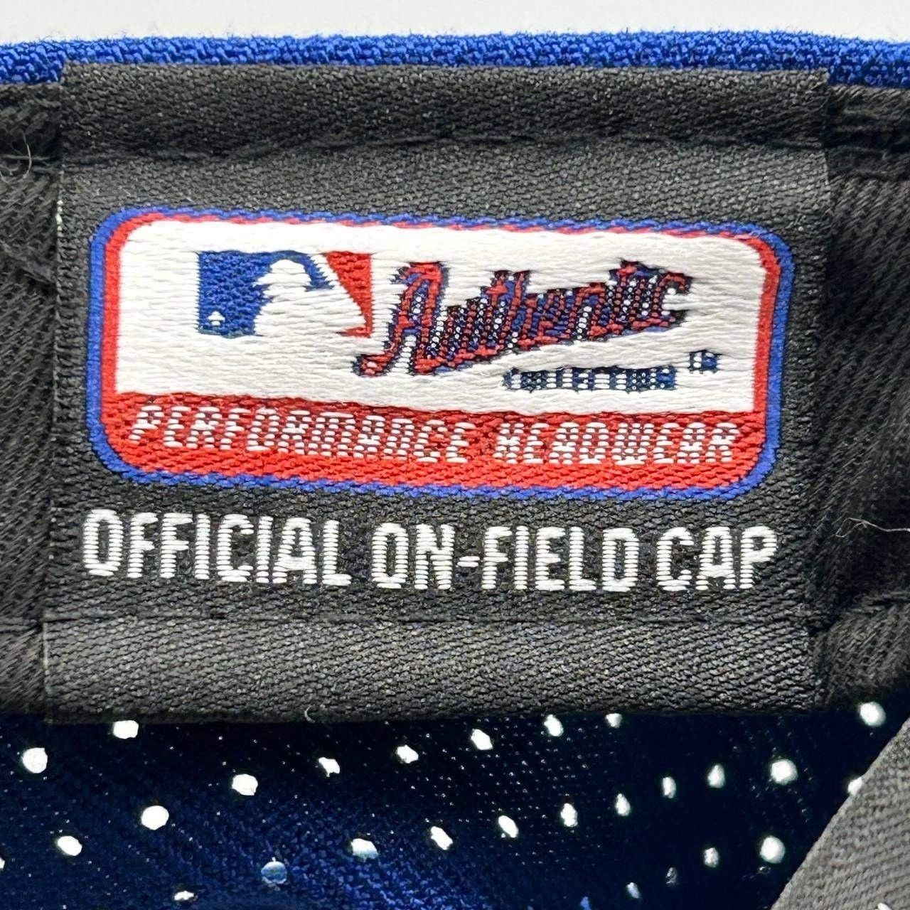 New Era New York Mets Hat Men 7 3/8 Blue Orange MLB Fitted Cap New Size ONE SIZE - 3 Thumbnail