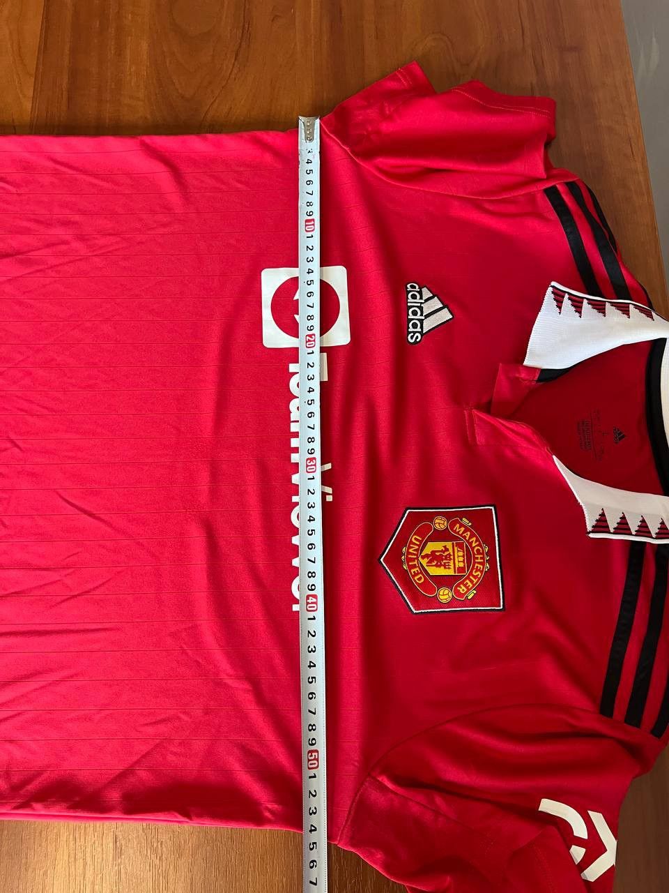 Adidas 2022/23 MANCHESTER UNITED HOME SOCCER JERSEY FOOTBALL SHIRT Size US L / EU 52-54 / 3 - 14 Thumbnail