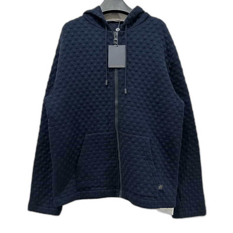 Louis Vuitton Louis Vuitton Checkerboard Zip Hoodie - dmc Size M / US 6-8 / IT 42-44 - 1 Thumbnail