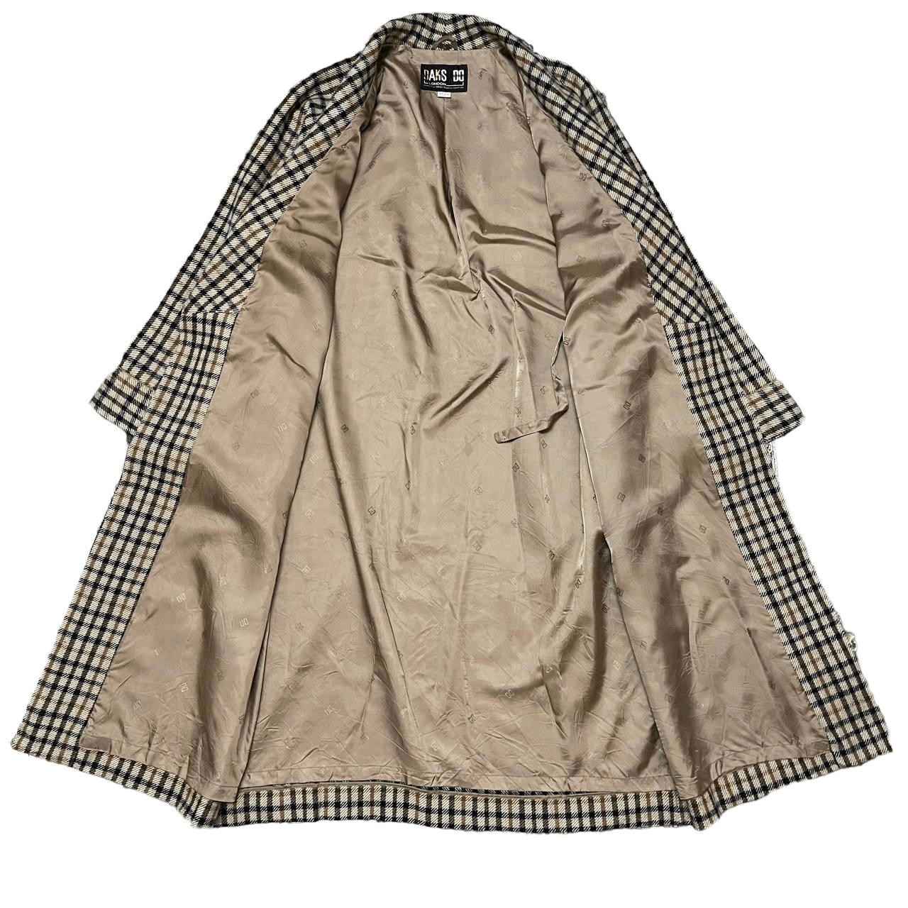 DAKS Vintage Daks London Checkered Wool Bathrobe Size US L / EU 52-54 / 3 - 7 Thumbnail