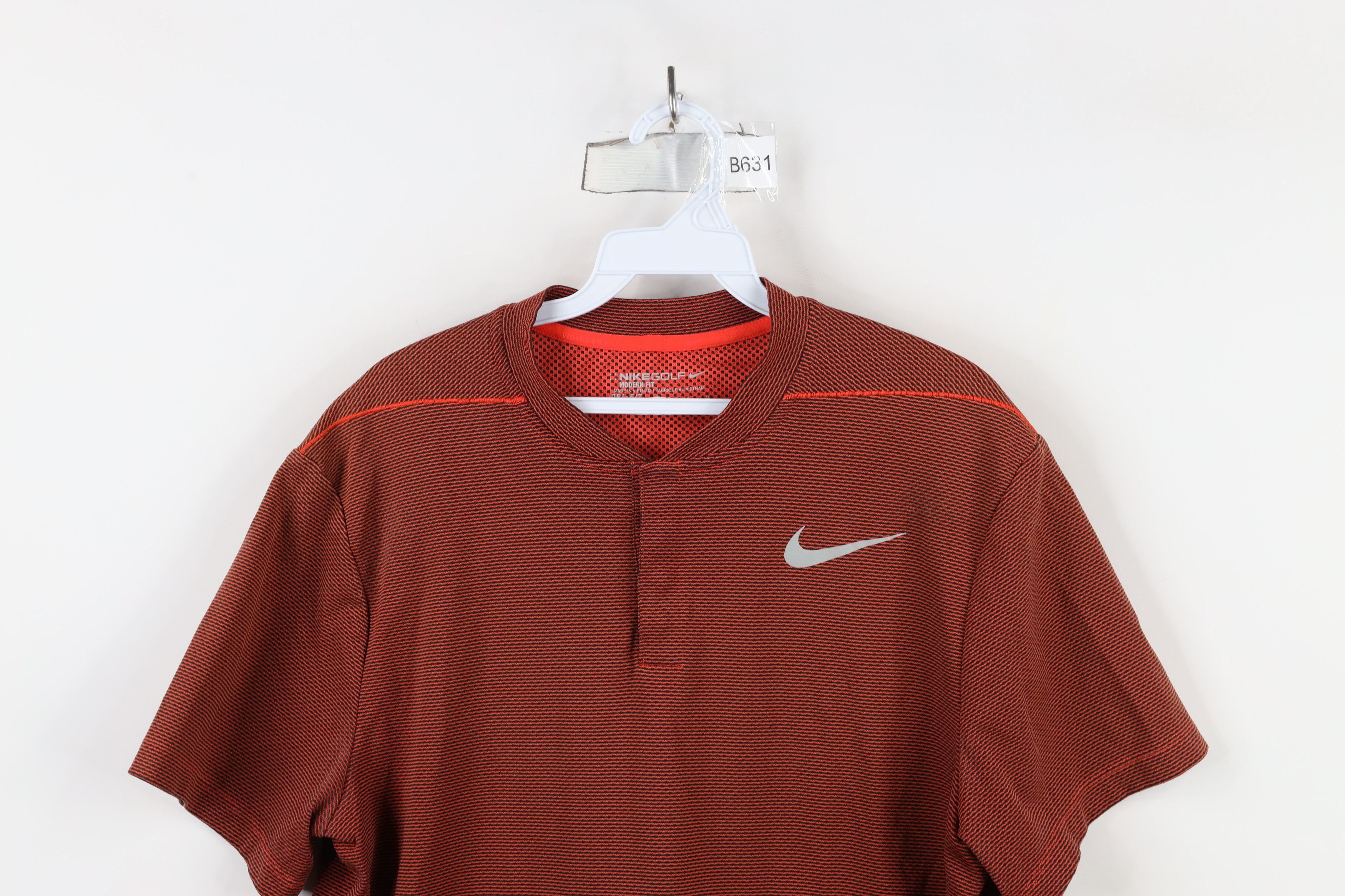 Nike × Vintage Nike Golf AeroReact Blade Collar Short Sleeve Polo Shirt Size US L / EU 52-54 / 3 - 2 Thumbnail