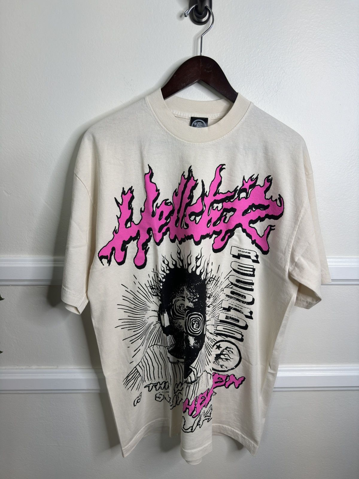 HELLSTAR Hellstar Studios Sounds Like Heaven Tee Cream Size US L / EU 52-54 / 3 - 2 Thumbnail