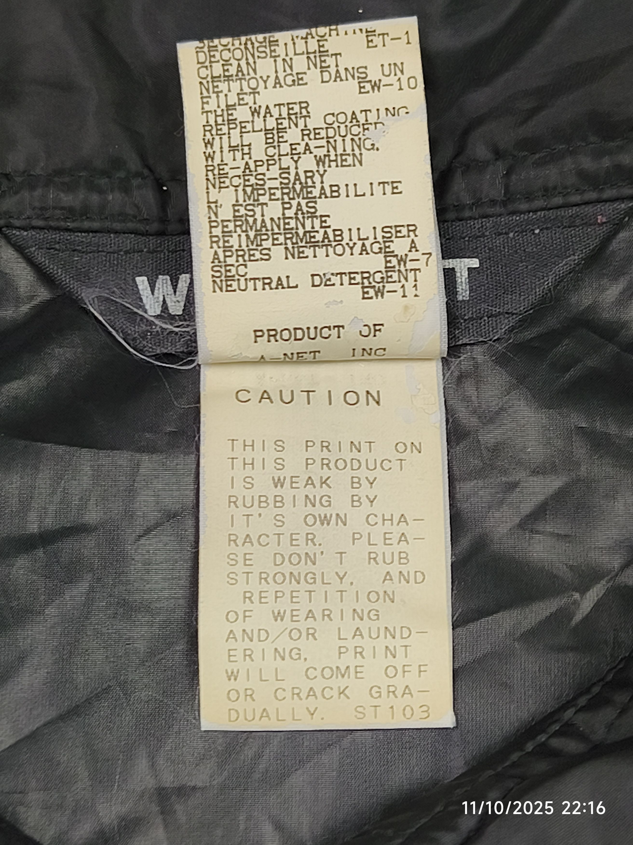 Issey Miyake Issey miyake - windcoat - oversized packable raincoat Size US XS / EU 42 / 0 - 8 Thumbnail
