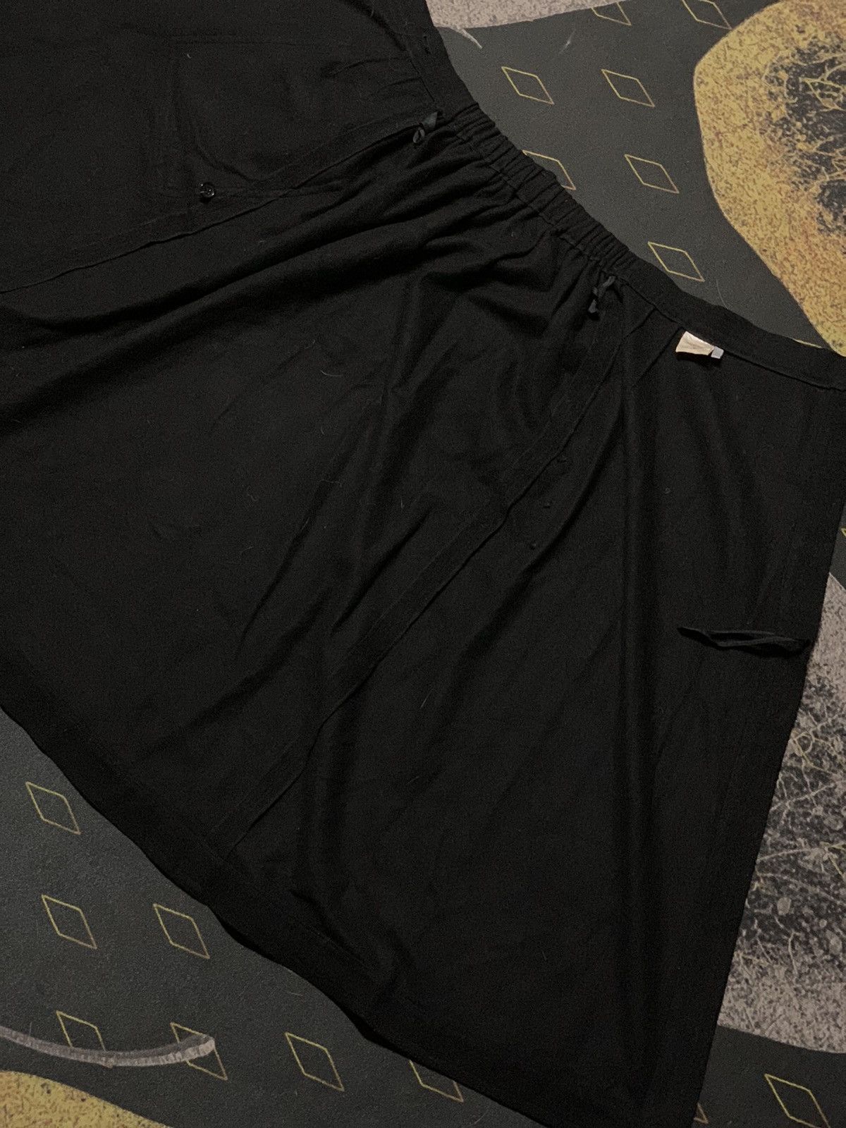 Issey Miyake × Japanese Brand × Vintage 💥Vintage Japanese Brand Asymmetrical Wool Skirt Size 26" / US 2 / IT 38 - 6 Thumbnail