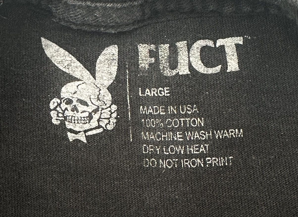 FUCT Fuct " Horned " USA America Hands Tee Black Sz. Large L Size US L / EU 52-54 / 3 - 4 Thumbnail