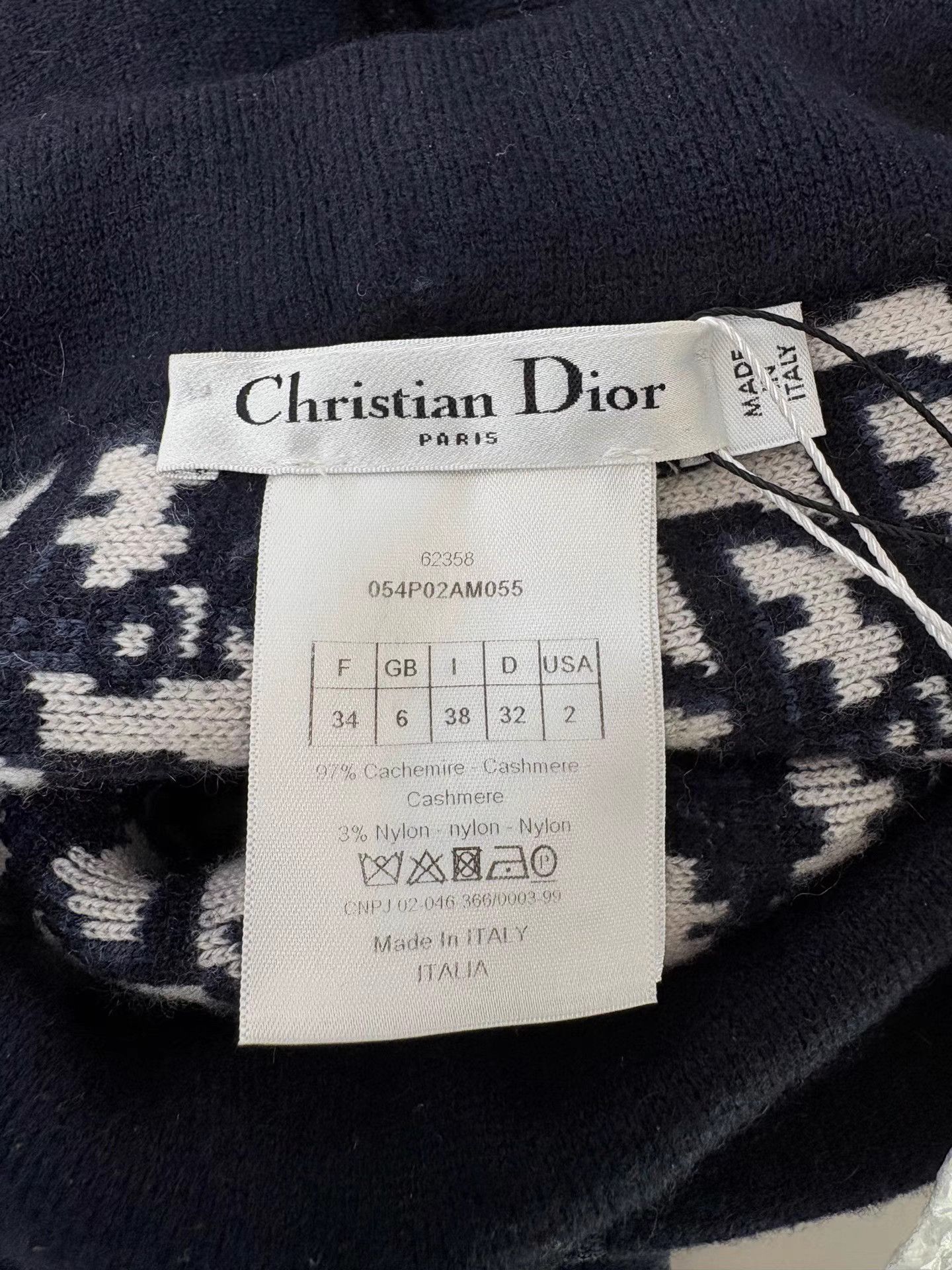 Dior DIOR Cashmere Pants with All-Over Monogram Lining K1 Size US 34 / EU 50 - 4 Thumbnail