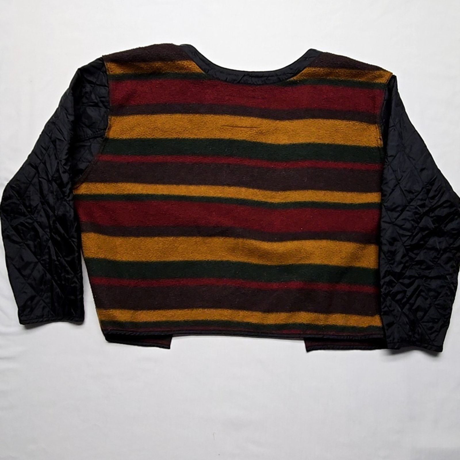 Woolrich Woolen Mills Woolrich Jacket Lining Liner Striped Quilted Sleeves XL Size US XL / EU 56 / 4 - 9 Thumbnail