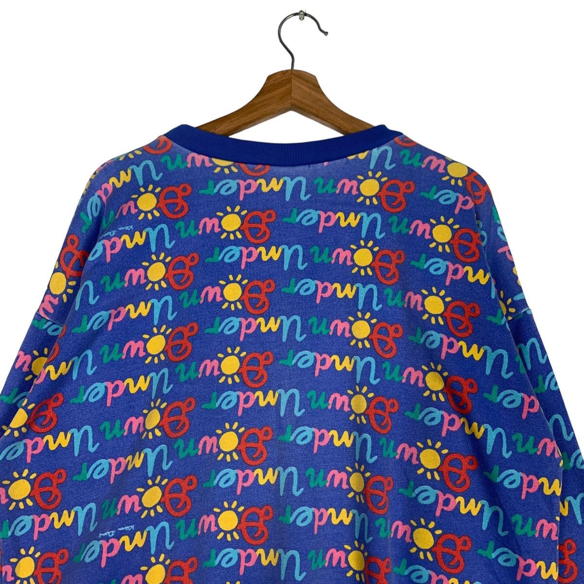 Vintage KEN DONE Art & Design Fullprint Sweatshirt #0711-C33 Size US M / EU 48-50 / 2 - 8 Thumbnail