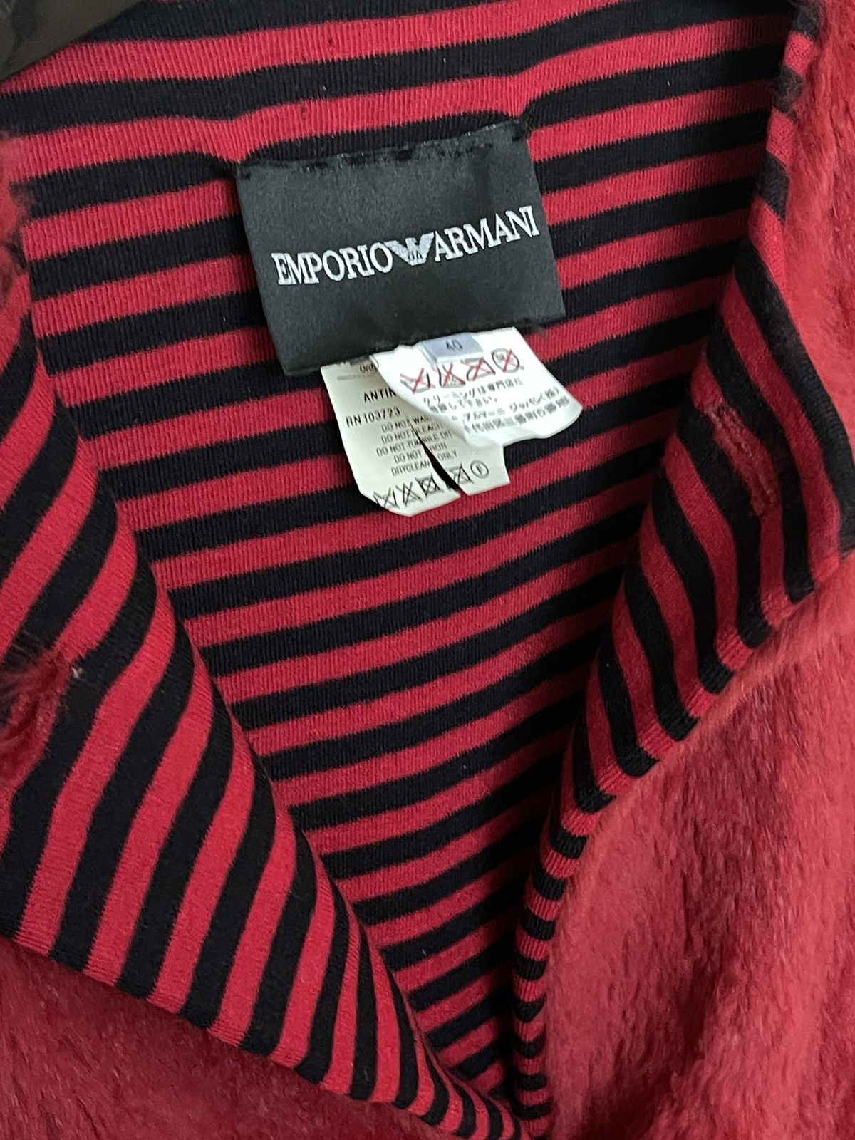 Emporio Armani Emporio Armani Vera Pelliccia Fur Jacket Size XS / US 0-2 / IT 36-38 - 8 Thumbnail