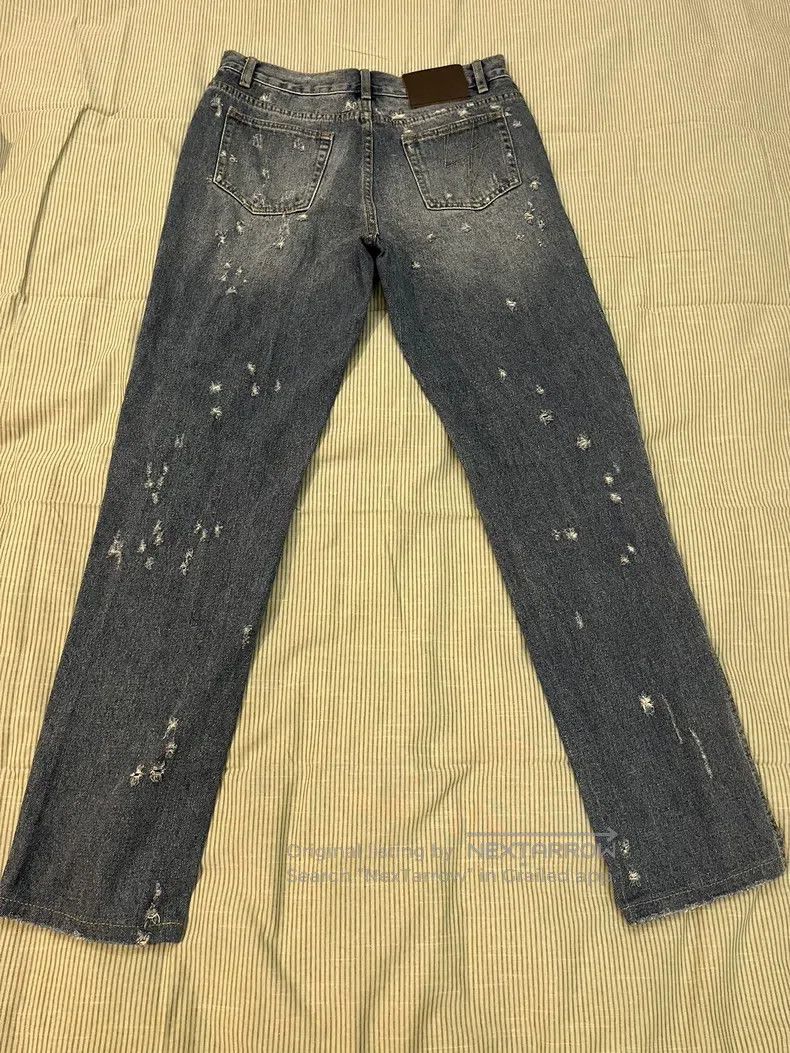 Givenchy Givenchy SizeM Ripped Denim Pants Size US 28 / EU 44 - 2 Thumbnail