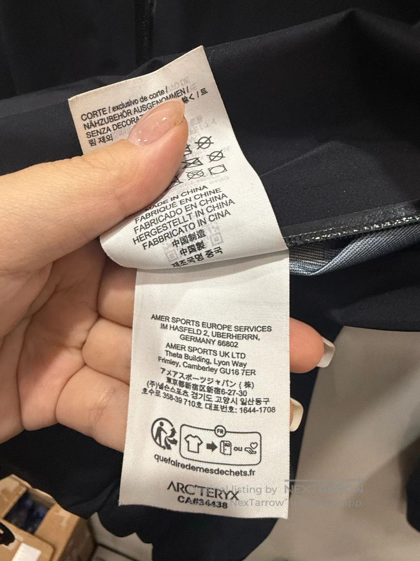 Arc'teryx Arcteryx Black Jacket Size M. Size US M / EU 48-50 / 2 - 4 Thumbnail