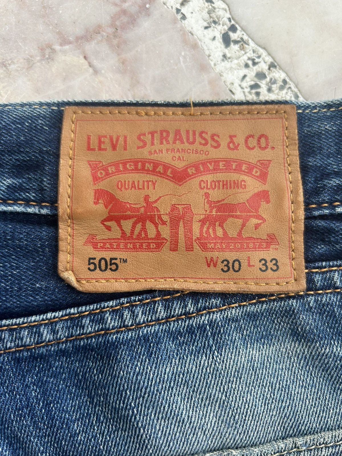 Levi's Levis 505 Ripped Jeans W30 Size US 30 / EU 46 - 11 Thumbnail